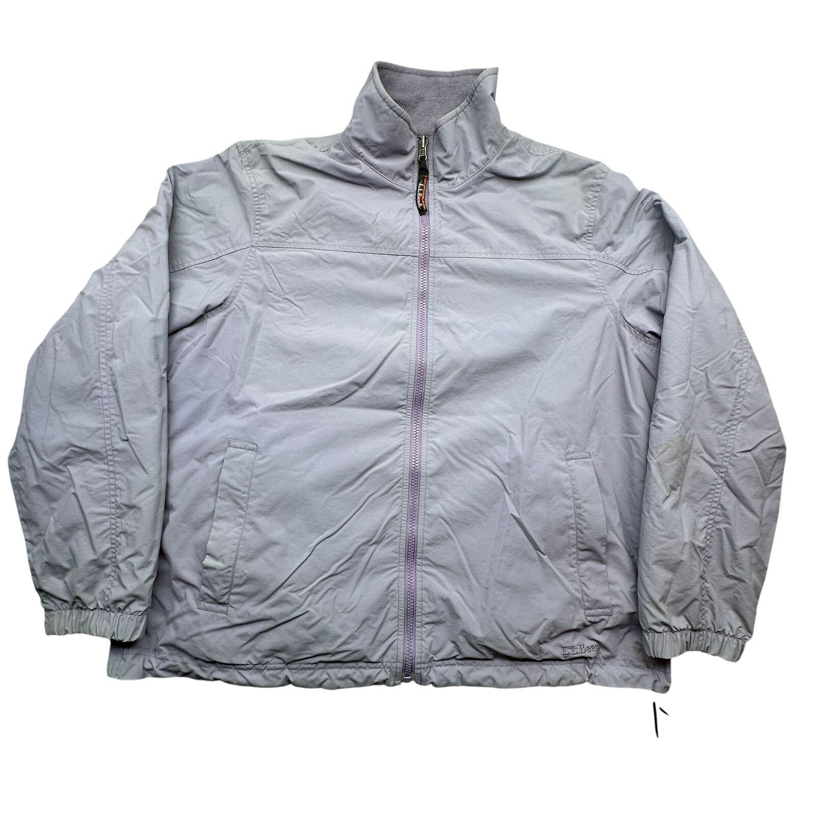 L.L. Bean LL Bean Reversible Fleece Nylon Coat Womes XL 0XV65 Size XL / US 12-14 / IT 48-50 - 2 Thumbnail