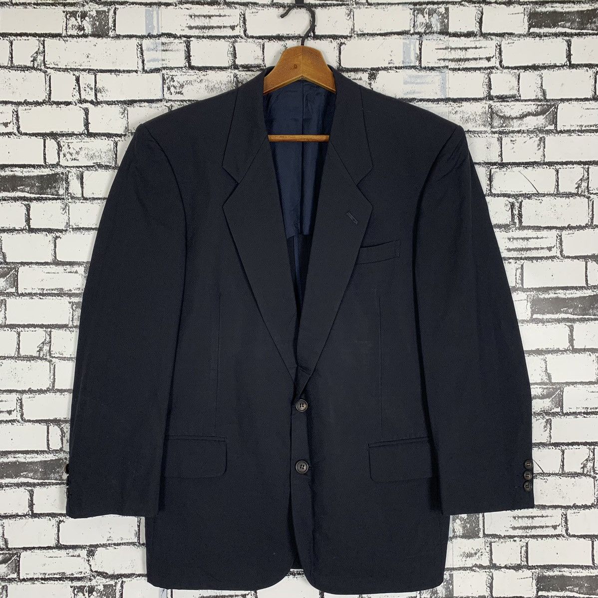 Comme des Garcons × Designer × Vintage Comme Des Garcons Homme Duex Coat Blazer Size US S / EU 44-46 / 1 - 1 Thumbnail