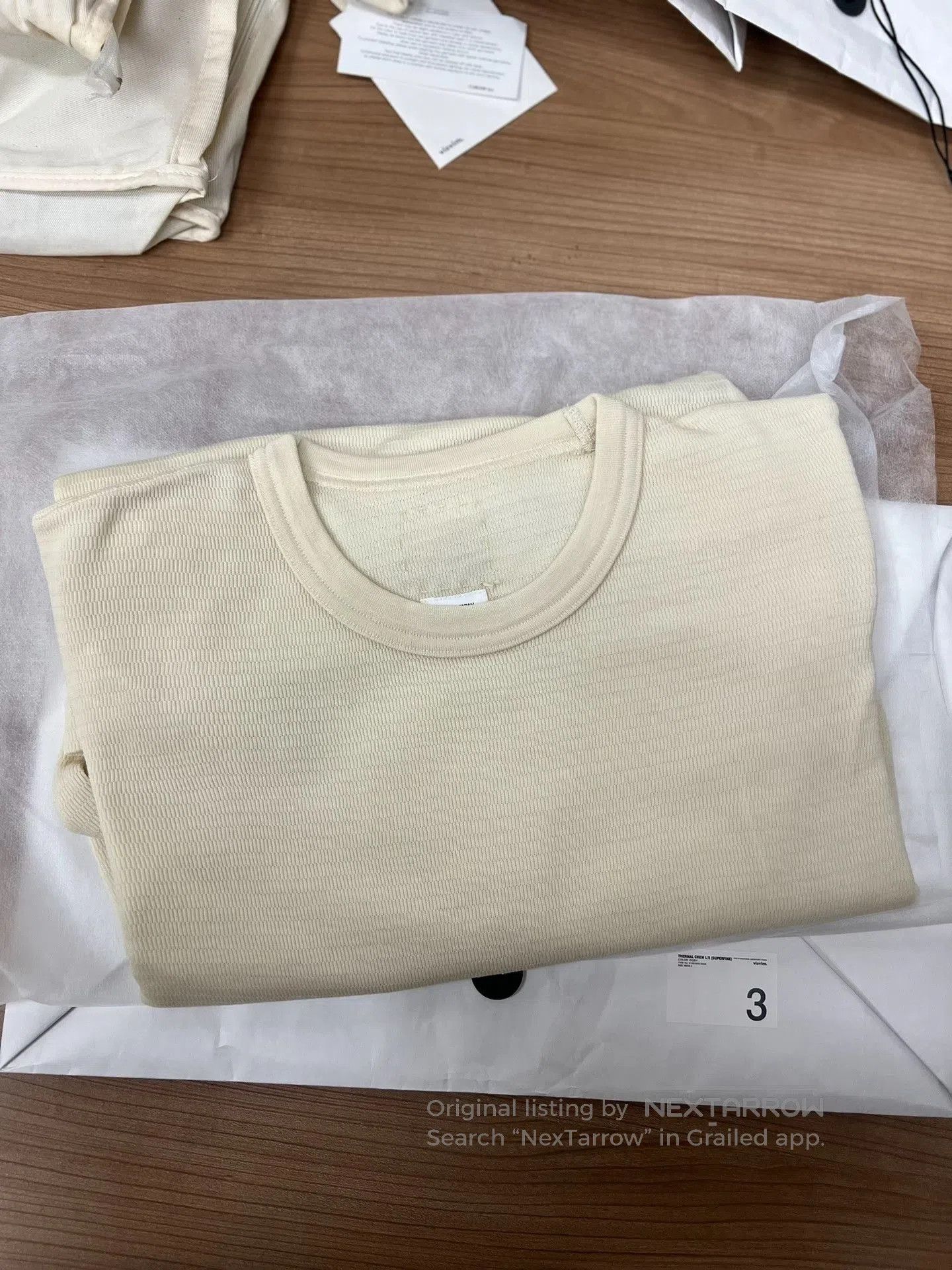 Visvim 26SS VISVIM THERMAIL CREW SUPERFINE. Size US L / EU 52-54 / 3 - 3 Thumbnail