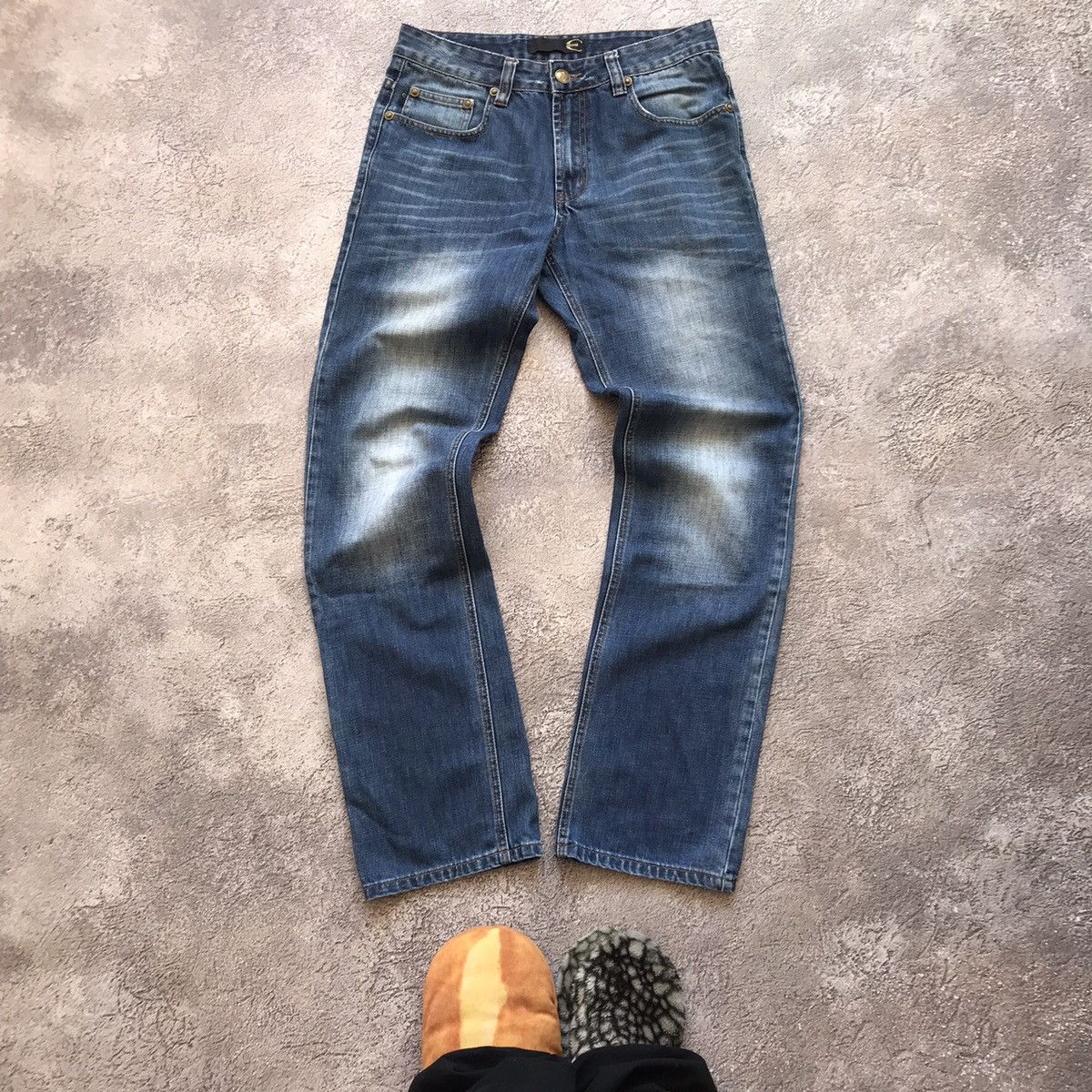 Vintage Vintage 90s Just Cavalli Distressed Baggy Jeans Streetwear 3 Size US 32 / EU 48 - 2 Thumbnail