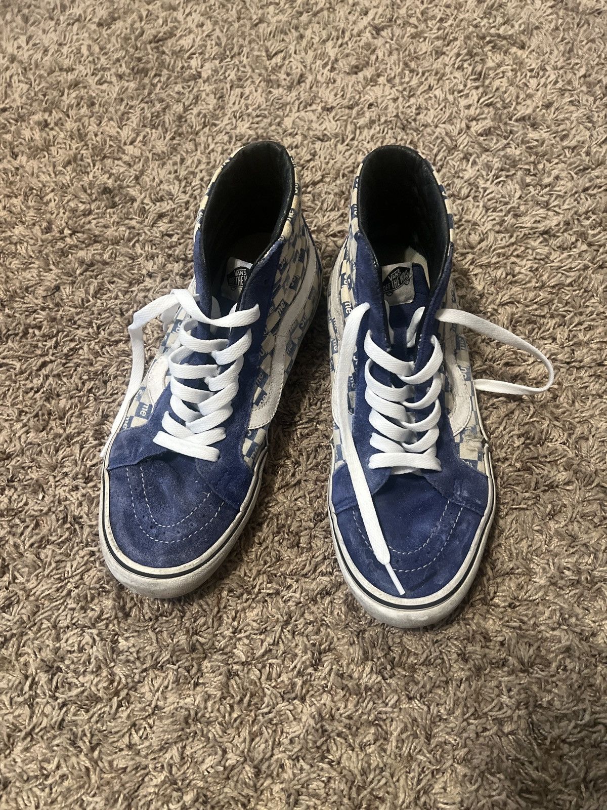 Supreme × Vans Checkered Vans Supreme Hi-Tops Size US 10.5 / EU 43-44 - 4 Thumbnail