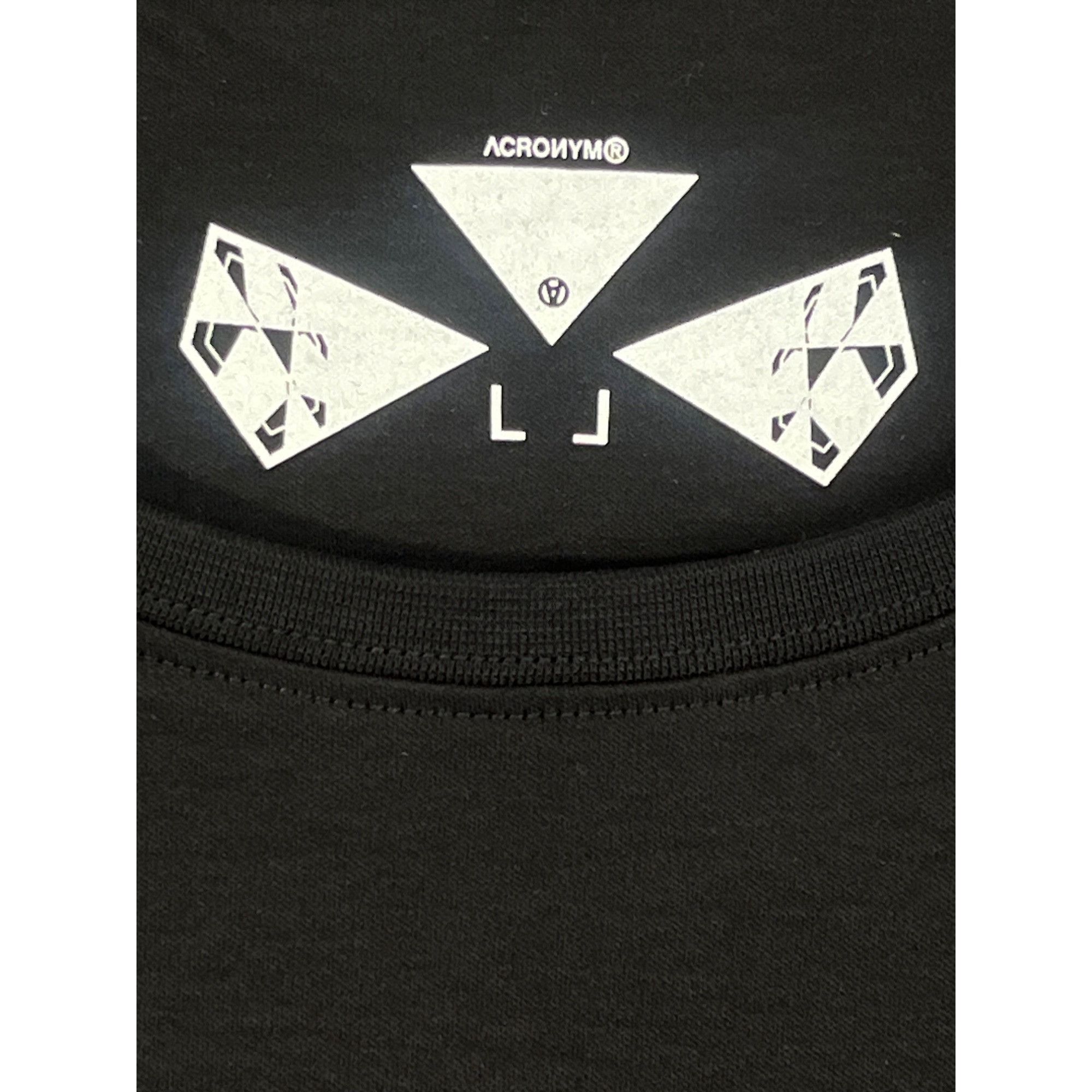 Acronym ACRONYM S24-PR-A Cotton Tee in Black Large Mens Short Sleeve Size US L / EU 52-54 / 3 - 6 Thumbnail