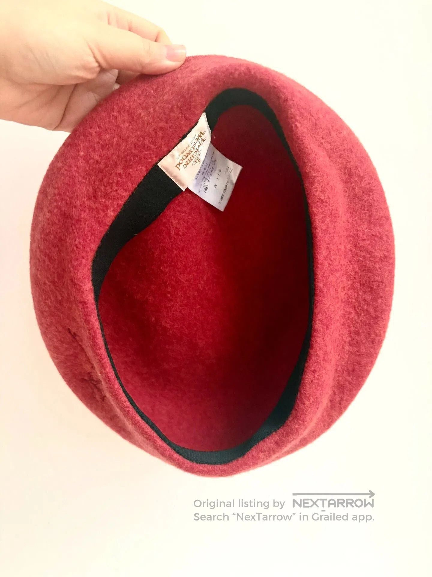 Vivienne Westwood Vivienne Westwood Red Beret Hat. Size ONE SIZE - 7 Thumbnail