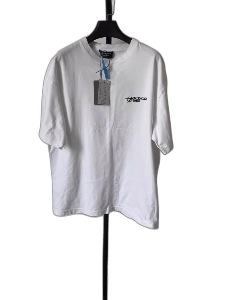 Balenciaga Balenciaga White Short Sleeve T Size US M / EU 48-50 / 2 - 1 Thumbnail