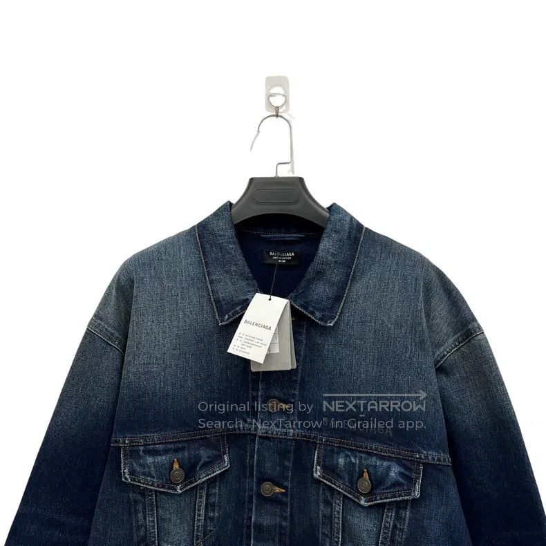 Balenciaga Balenciaga Paris limited denim jacket Size US M / EU 48-50 / 2 - 5 Thumbnail