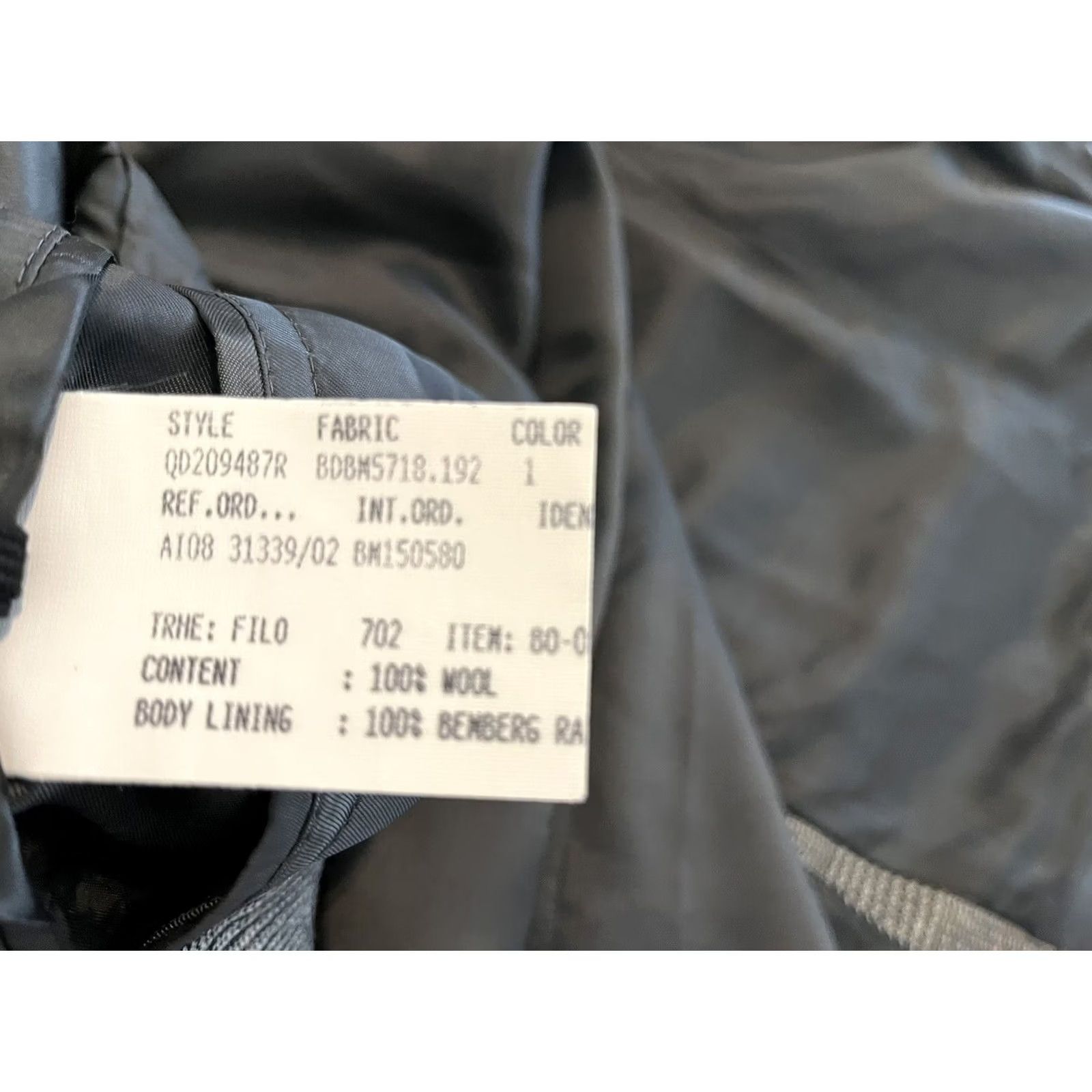 Brooks Brothers Brooks Brothers Blazer Jacket Wool Plaid Gray Mens 46R 2-Button Classic Suit Coat Blazer Size 46R - 6 Thumbnail