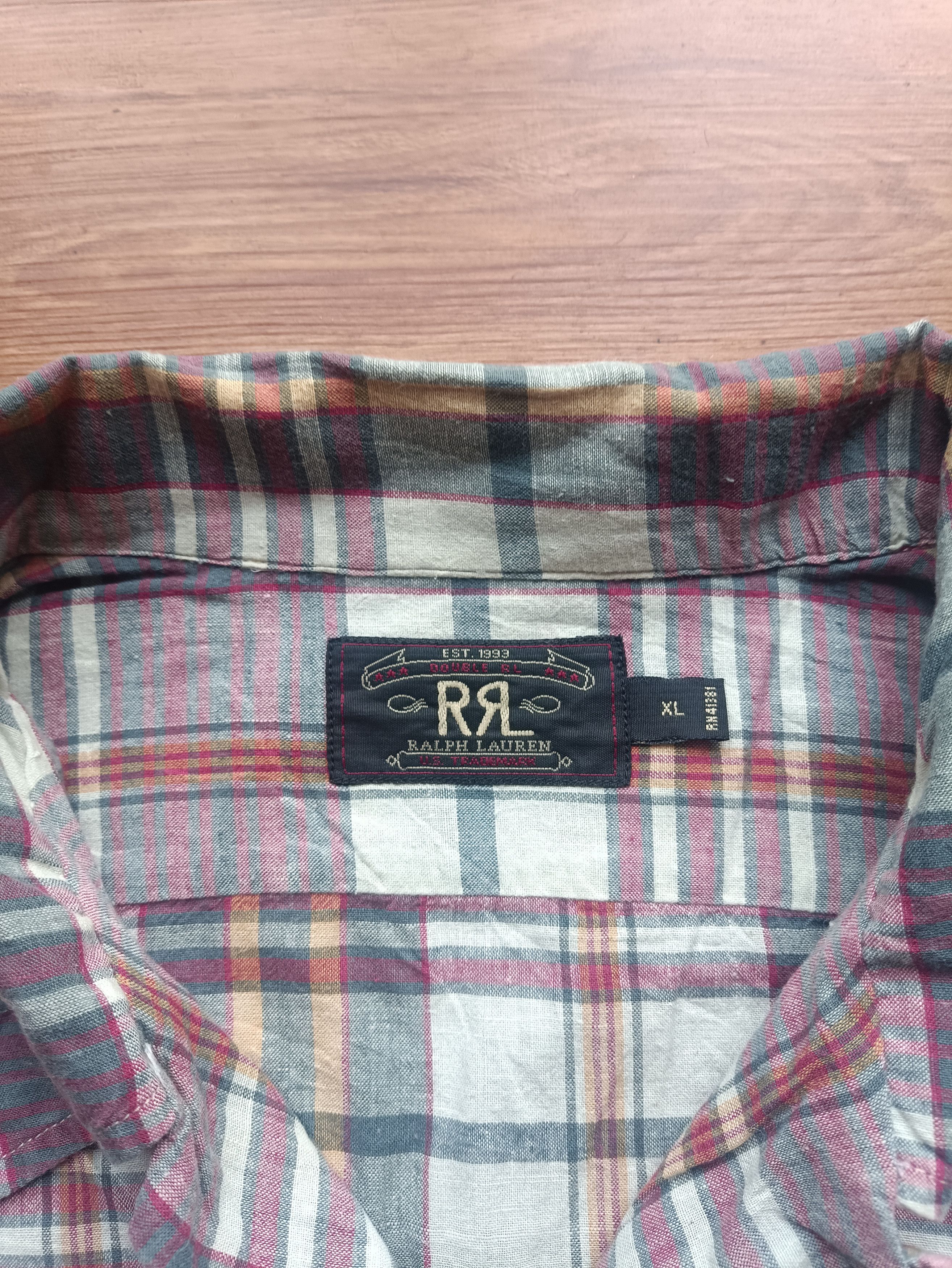 Polo Ralph Lauren × RRL Ralph Lauren Rrl Ralph Lauren shirt Size US XL / EU 56 / 4 - 3 Thumbnail