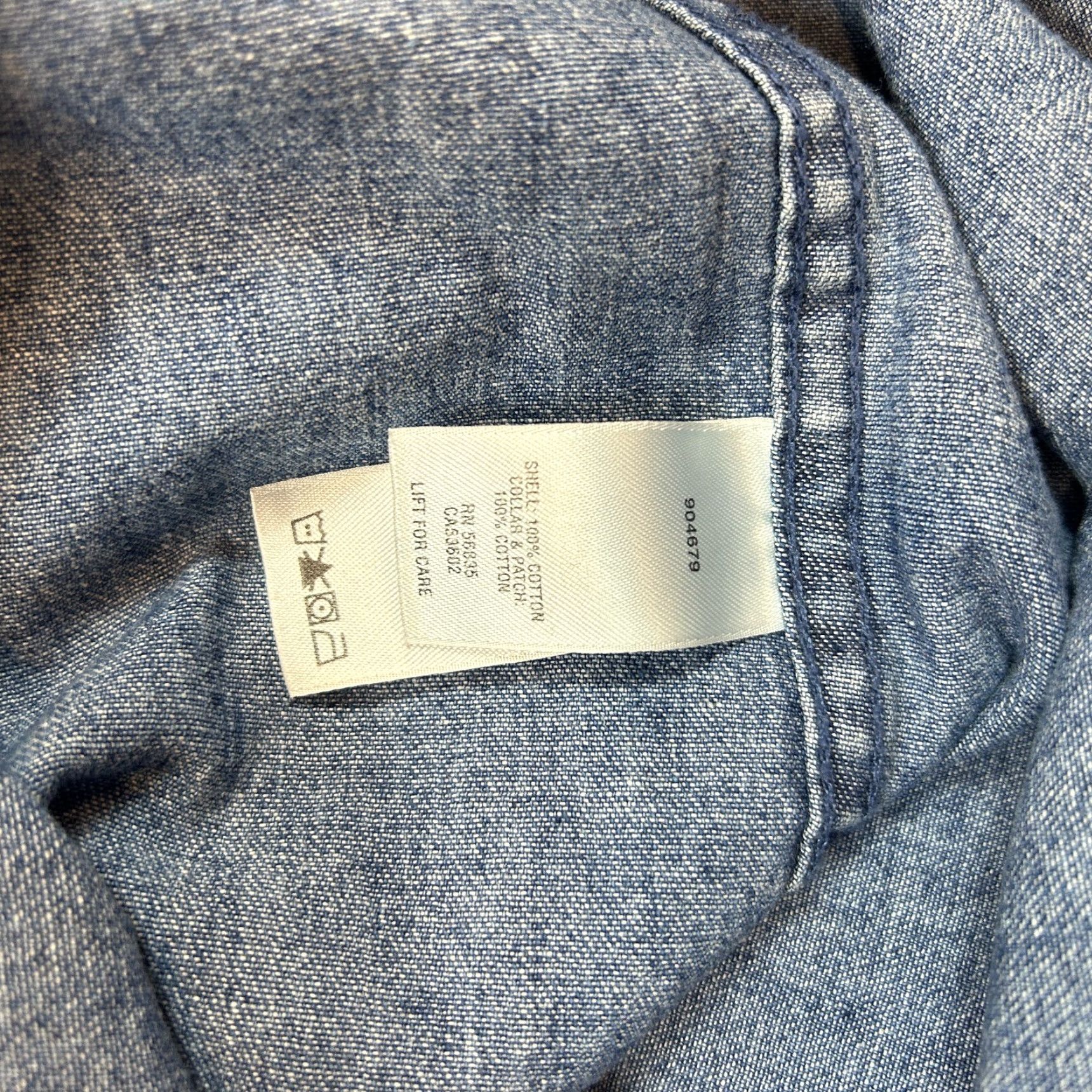 Vintage VINTAGE Cabela's Mens Large Long Sleeve Denim Shirt Button-Up VTG Size US L / EU 52-54 / 3 - 4 Thumbnail
