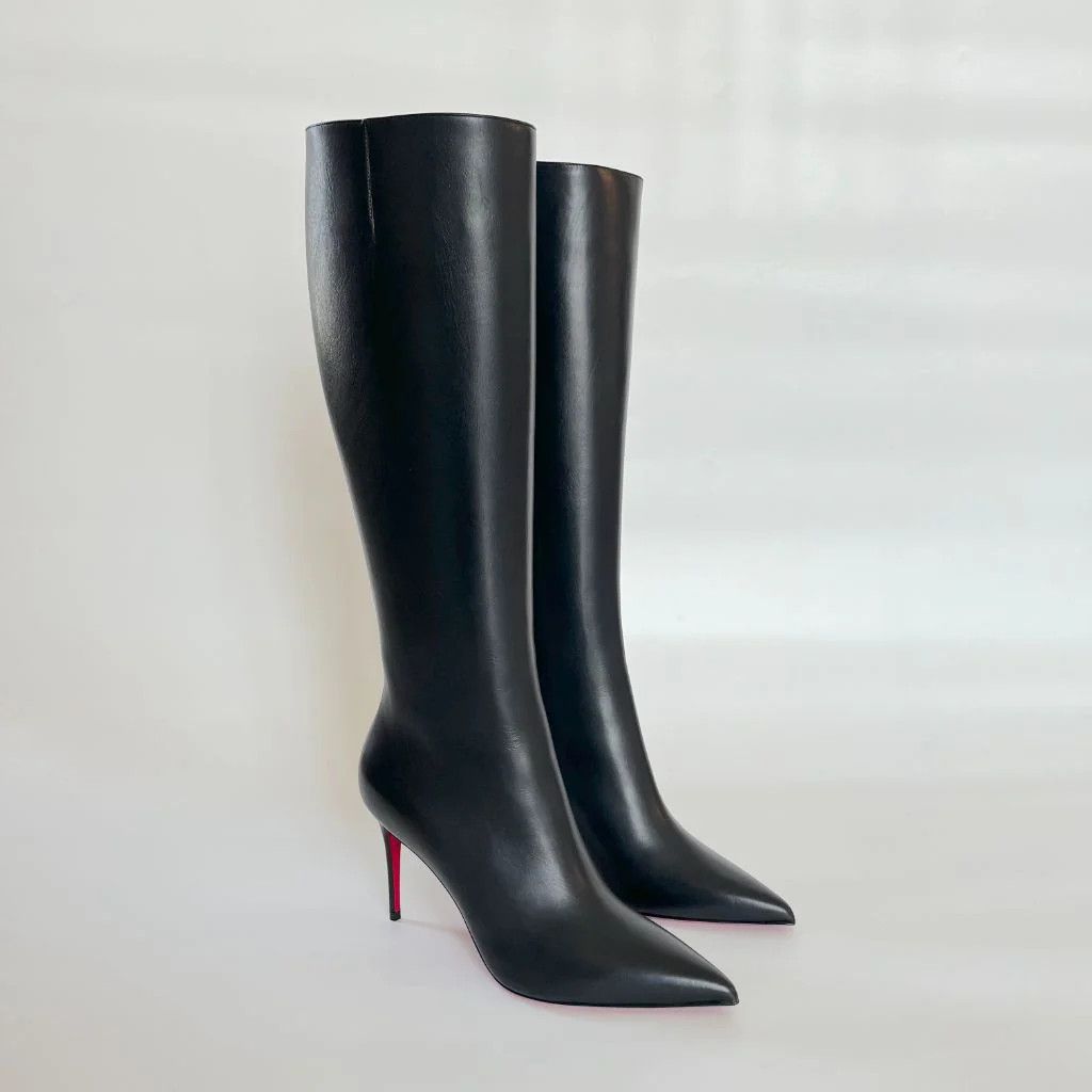 Christian Louboutin o1s1wg110924 Ankle Boots in Black Size US 10 / IT 40 - 2 Thumbnail