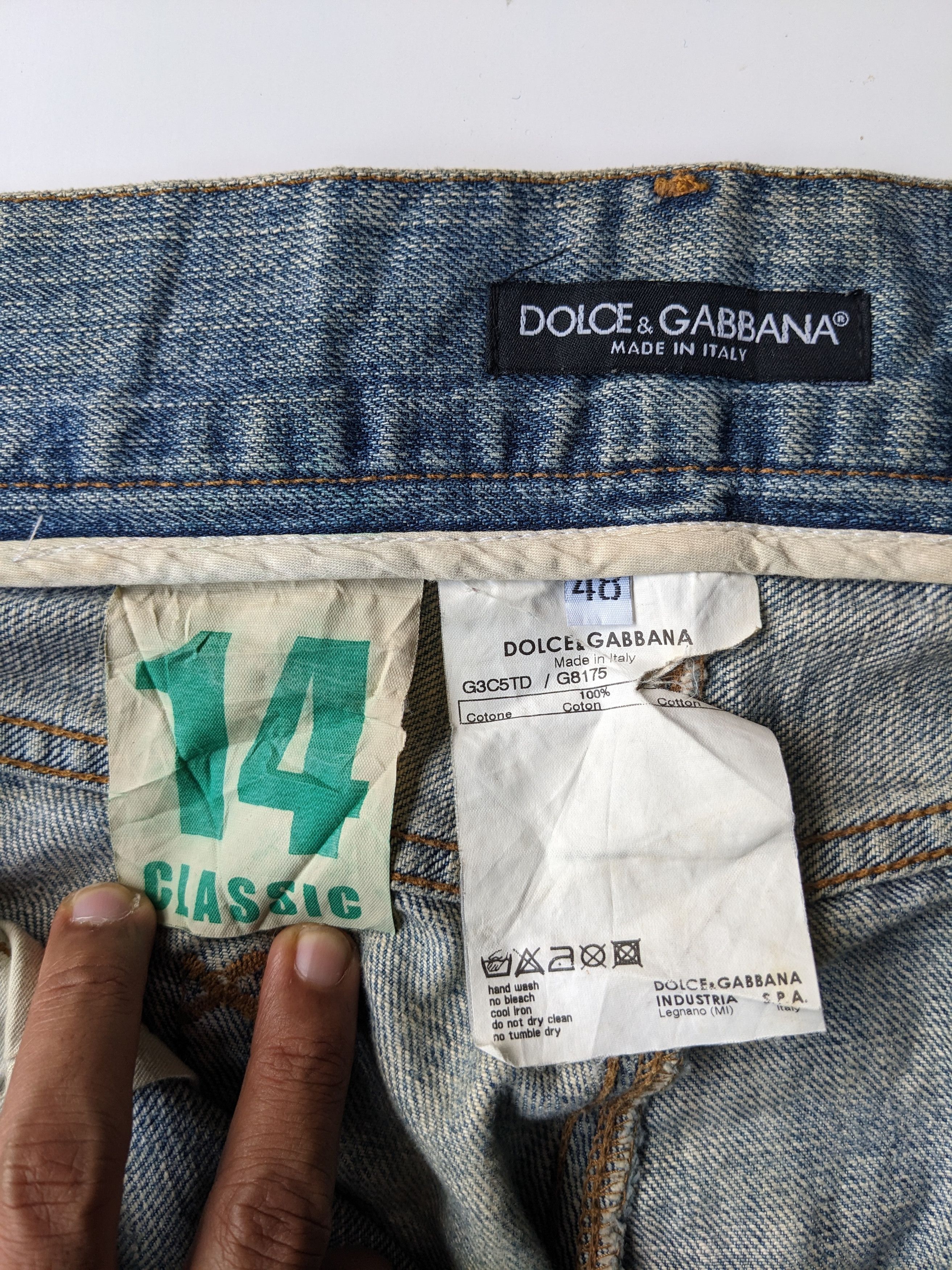 Dolce & Gabbana Dolce & Gabbana 14 Classic mudwash rusty Size US 32 / EU 48 - 12 Thumbnail
