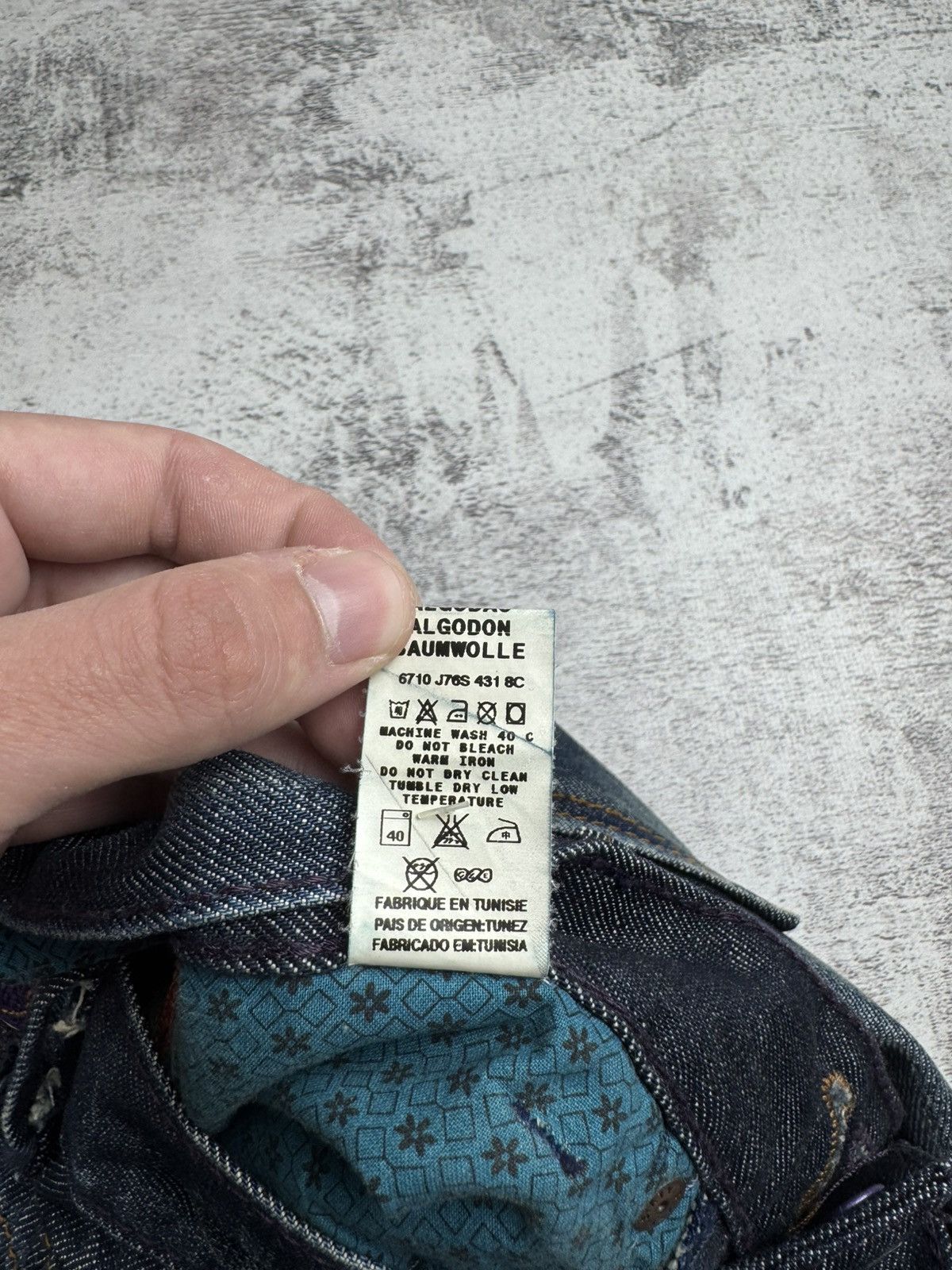 Miss Sixty × Vintage NEW Miss Sixty Karen Rap Hip Hop 00s Y2K Denim Jeans Trousers Size 32" / US 10 / IT 46 - 21 Thumbnail