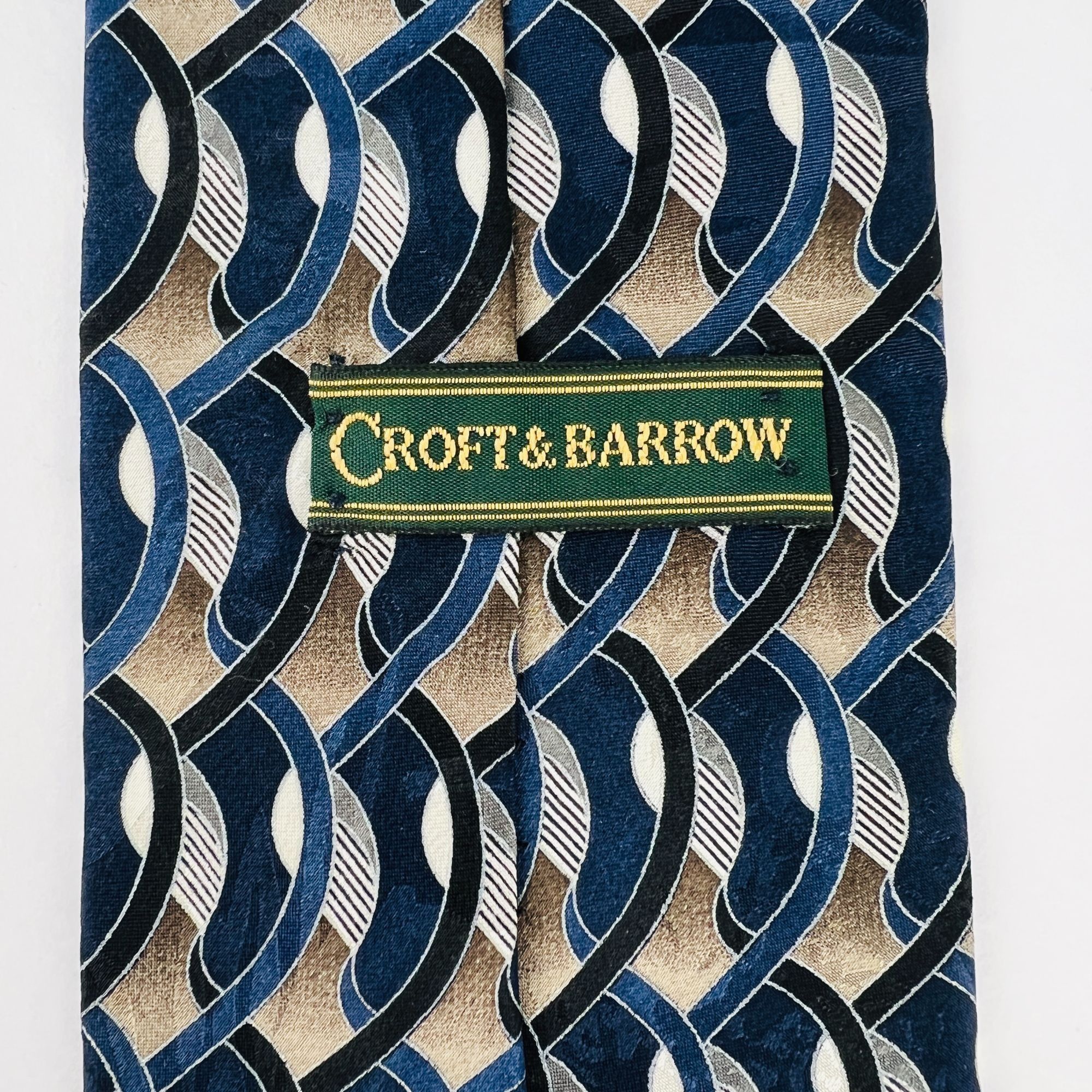 Croft & Barrow Croft & Barrow 100% Imported Silk Necktie Tie Size ONE SIZE - 4 Thumbnail