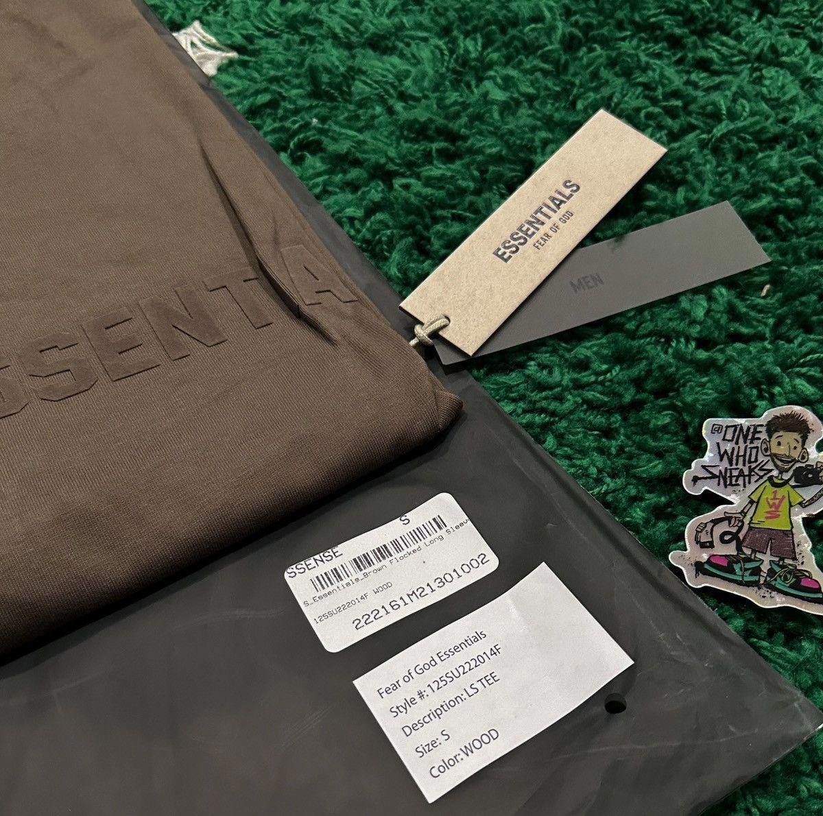 Fear of God Fear of God Essentials LS Tee Wood Size Small Size US S / EU 44-46 / 1 - 5 Thumbnail