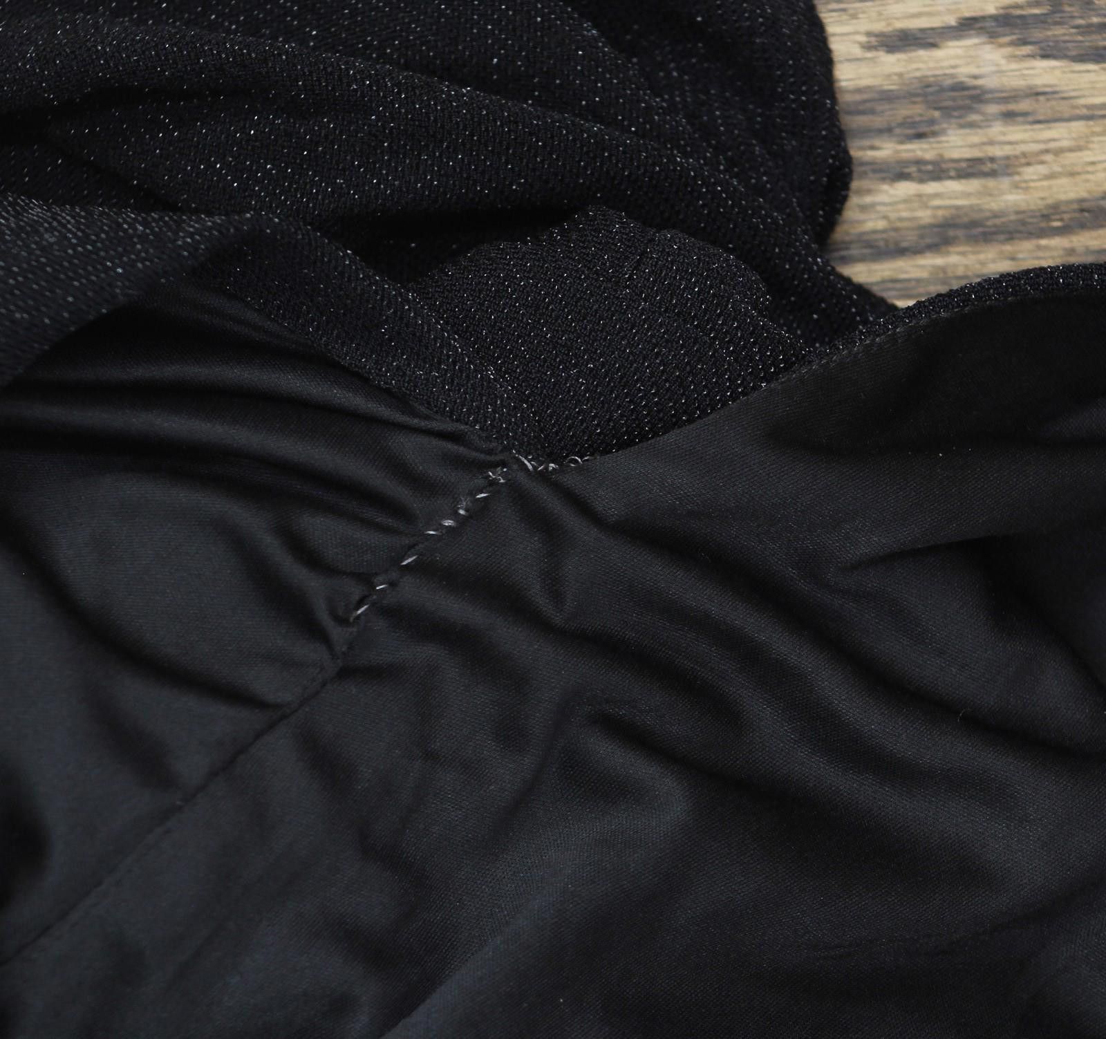 Other Alex Evenings Long Metallic 3/4 Sleeve Gown Dress Black 18 Size XXL / US 16-18 / IT 52-54 - 5 Thumbnail