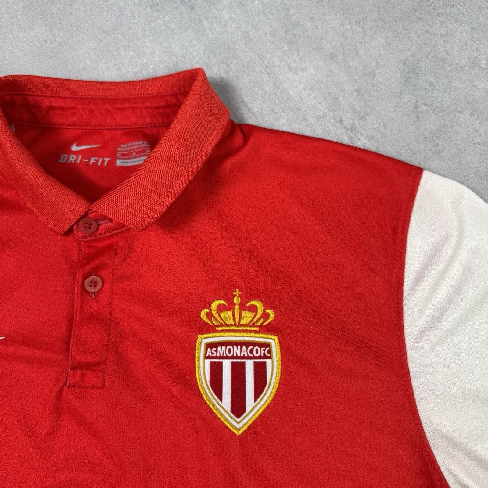 Nike NIKE HOME CLASSIC AS MONACO 2014-2015 JERSEY MEN'S SIZE M Size US M / EU 48-50 / 2 - 6 Thumbnail