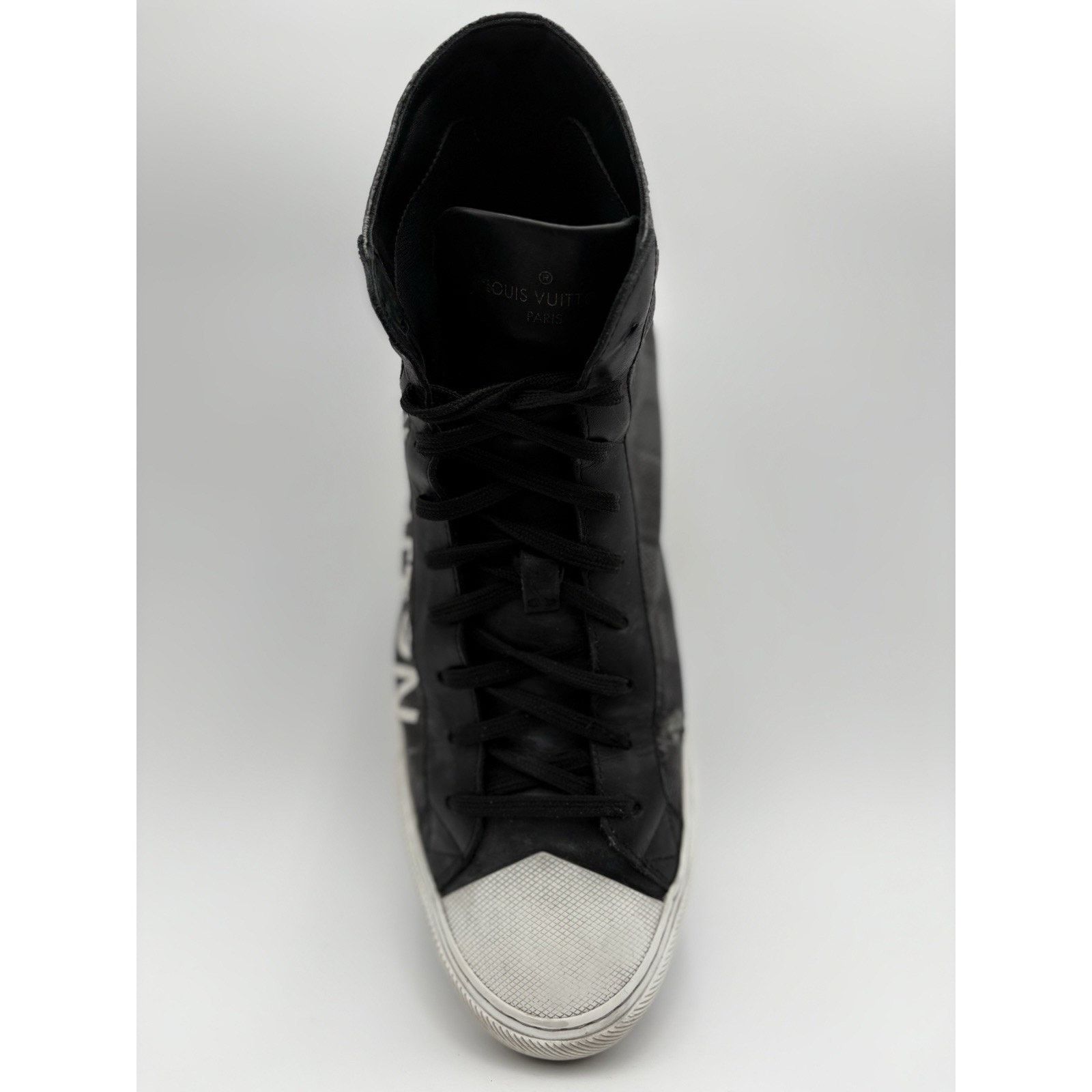Louis Vuitton Louis Vuitton Tattoo Line High Top Damier Graphite ' Black ' Size US 8 / EU 41 - 5 Thumbnail