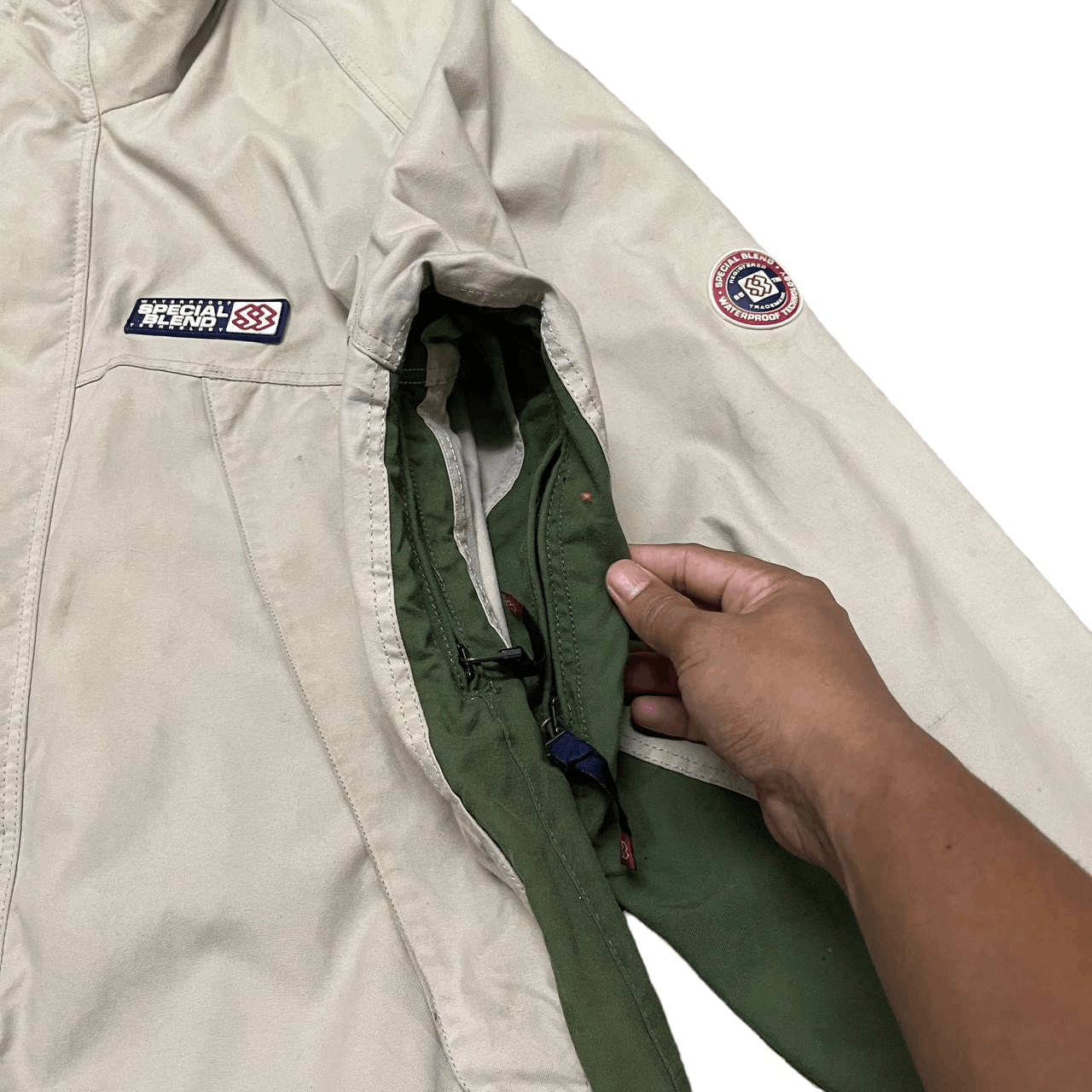 Japanese Brand Vintage SB Special Blend Waterproof Technology Jacket Size US M / EU 48-50 / 2 - 9 Thumbnail
