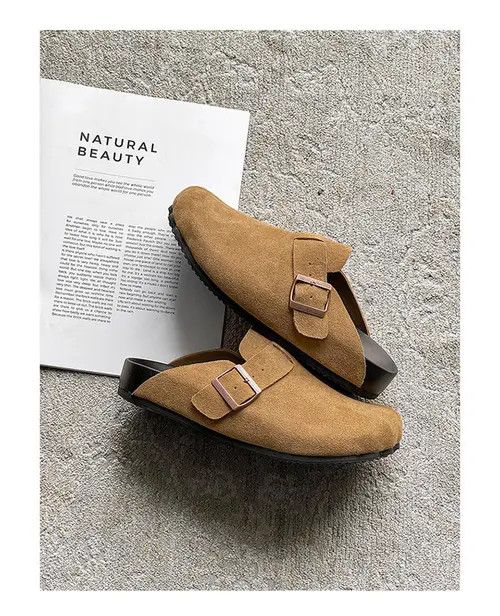 Other Stylish Unisex Suede Slip-On Clogs Size US 10 / EU 43 - 3 Thumbnail