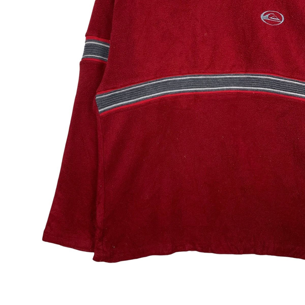 Quiksilver QUIKSILVER Pullover Red Fleece Crewneck Sweater #1585-C71 Size US L / EU 52-54 / 3 - 3 Thumbnail