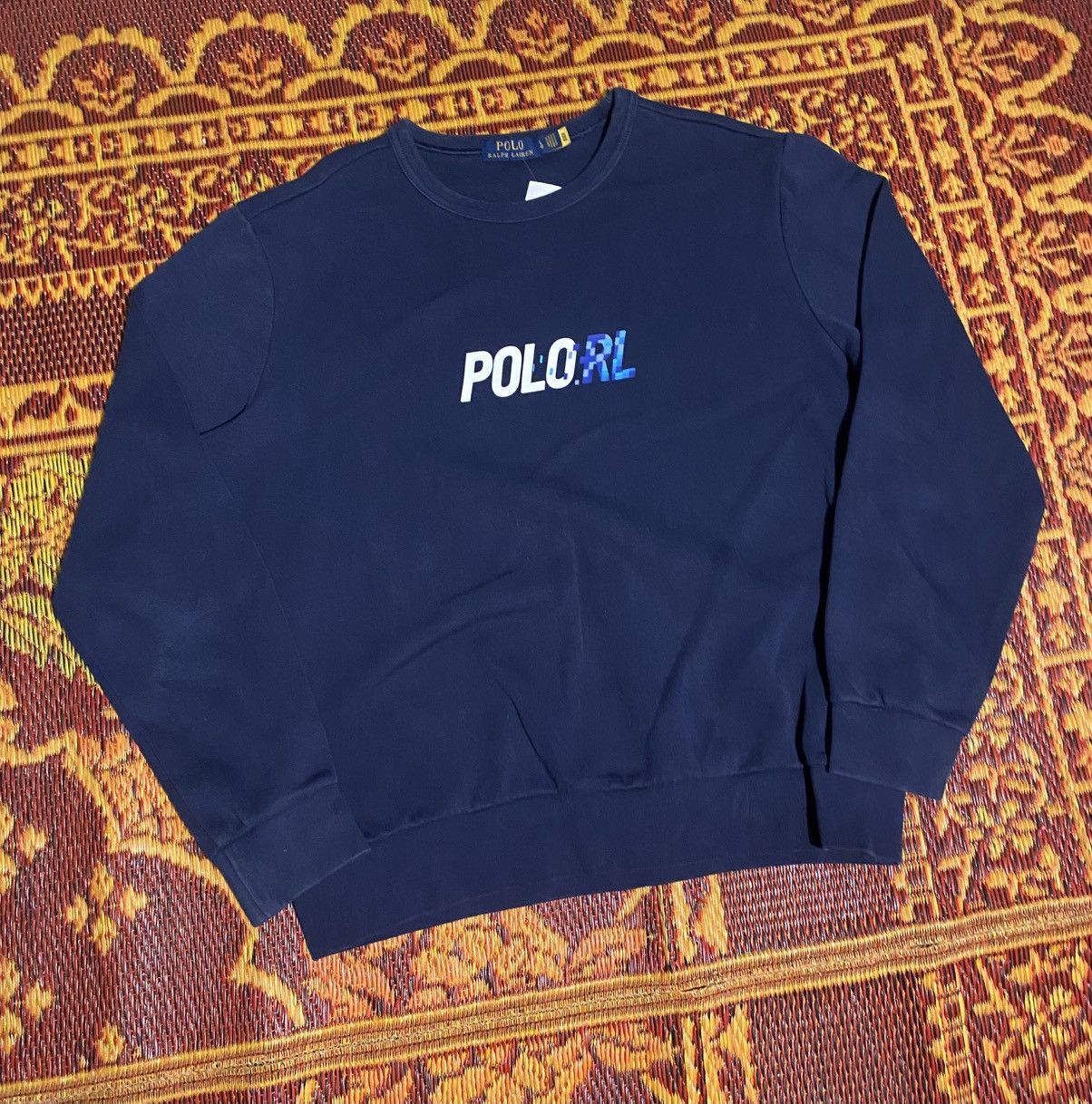 Polo Ralph Lauren Polo Ralph Lauren Polo RL Crewneck Size US L / EU 52-54 / 3 - 1 Thumbnail