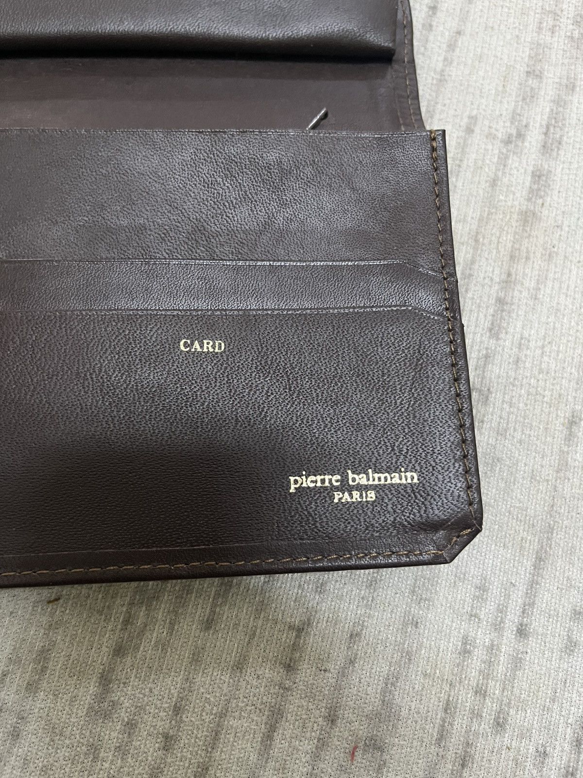 Balmain Vintage 80s pierre balmain leather purse Size ONE SIZE - 7 Thumbnail
