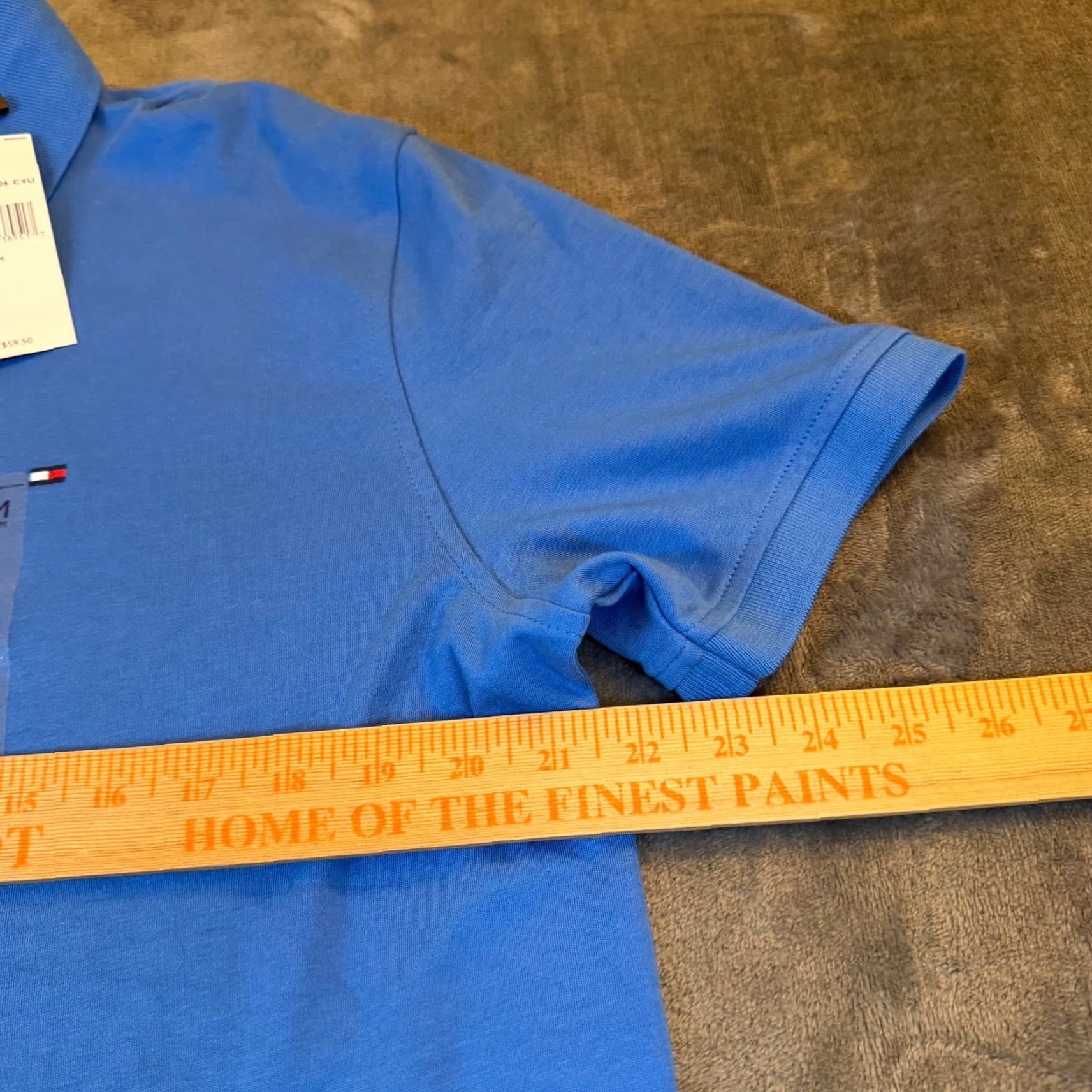 Tommy Hilfiger Tommy Hilfiger Polo Shirt Blue Short Sleeve Mens M Casual Logo Shirt Size US M / EU 48-50 / 2 - 7 Thumbnail