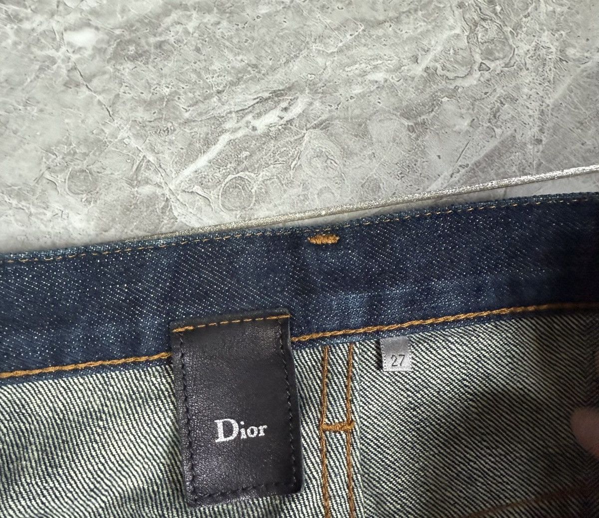 Dior Diorhomme06SS Bule Denim Jeans Size US 27 - 3 Thumbnail