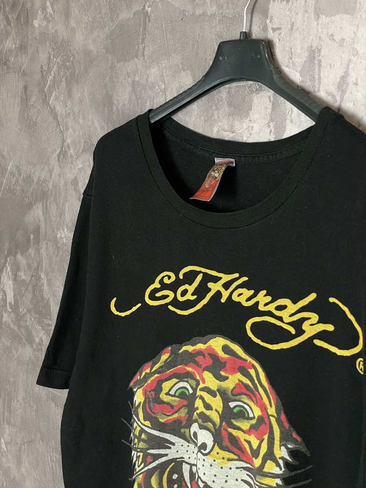 Affliction × Christian Audigier × Ed Hardy Vintage 90's Ed Hardy Japanese Tiger Tattoo Y2K T-shirt Size US L / EU 52-54 / 3 - 5 Thumbnail