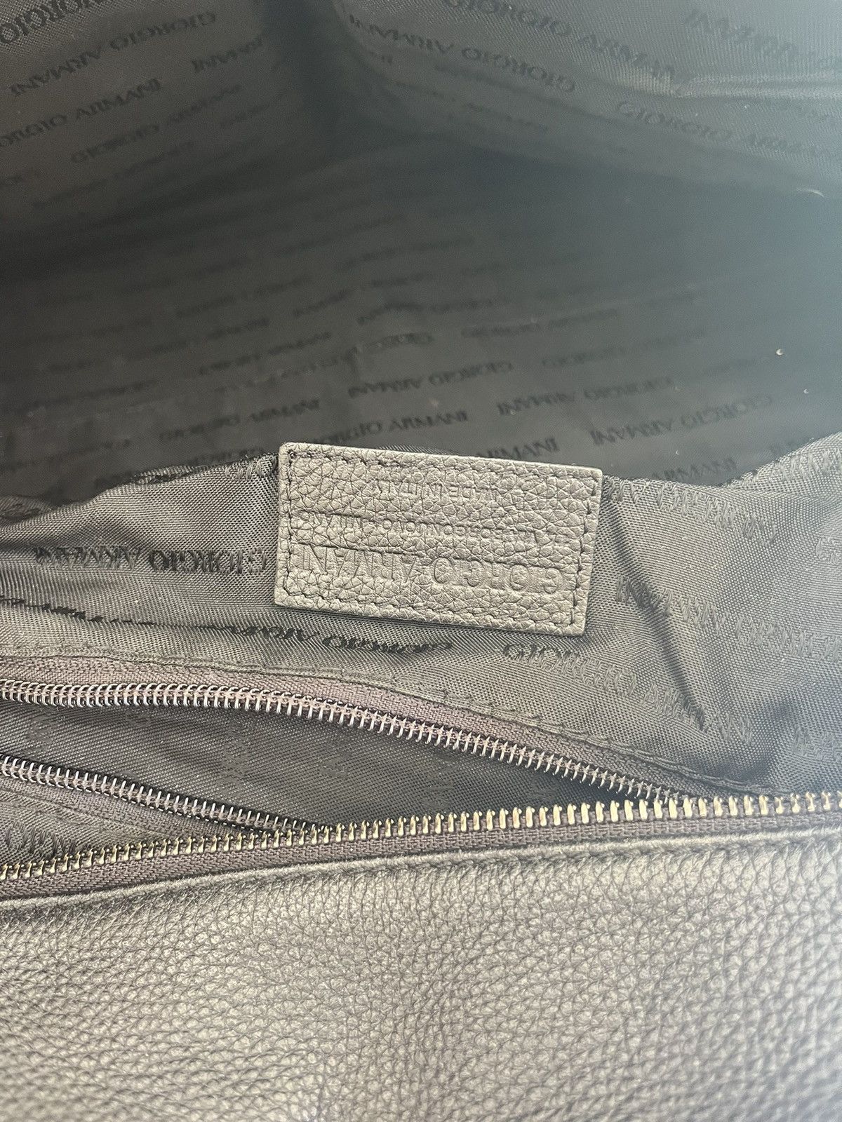 Giorgio Armani Week-end bag cuir Giorgio Armani Size ONE SIZE - 11 Thumbnail