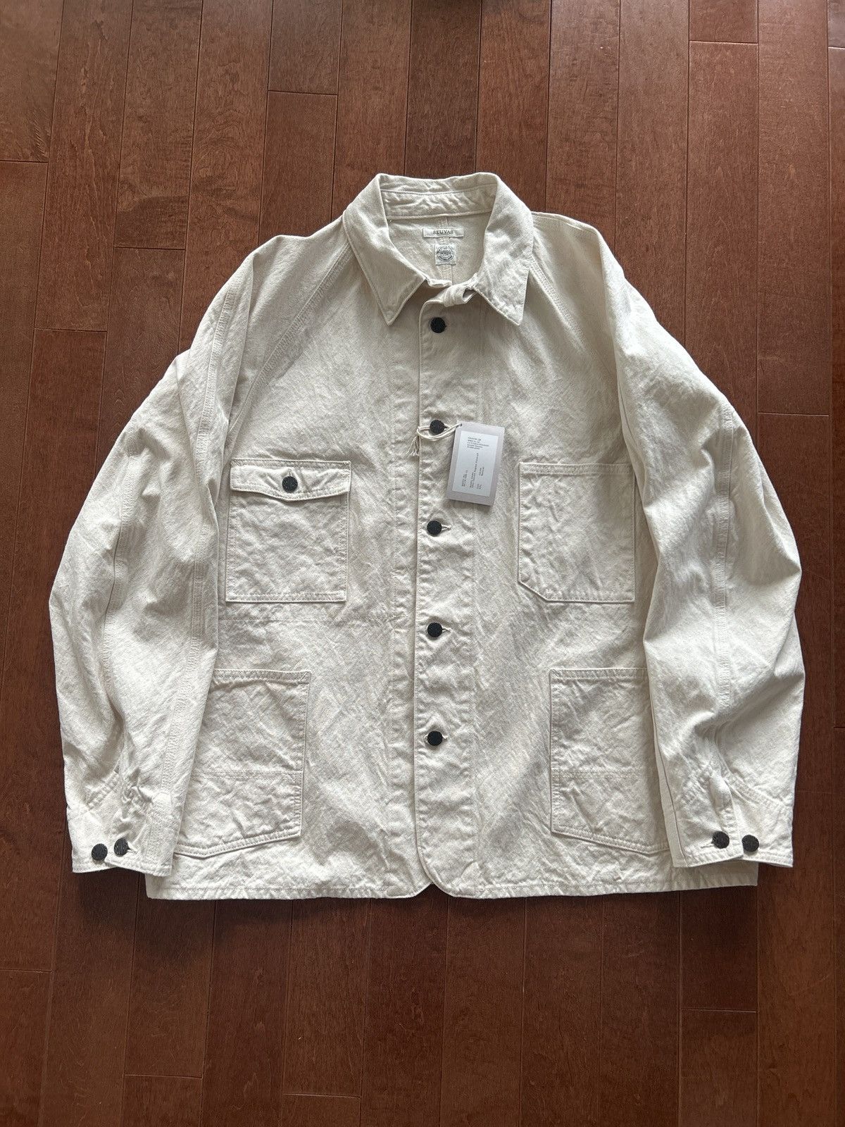 Japanese Brand Seuvas Japan 10oz Canvas Raglan Coverall kapital orSlow Size US XL / EU 56 / 4 - 1 Thumbnail