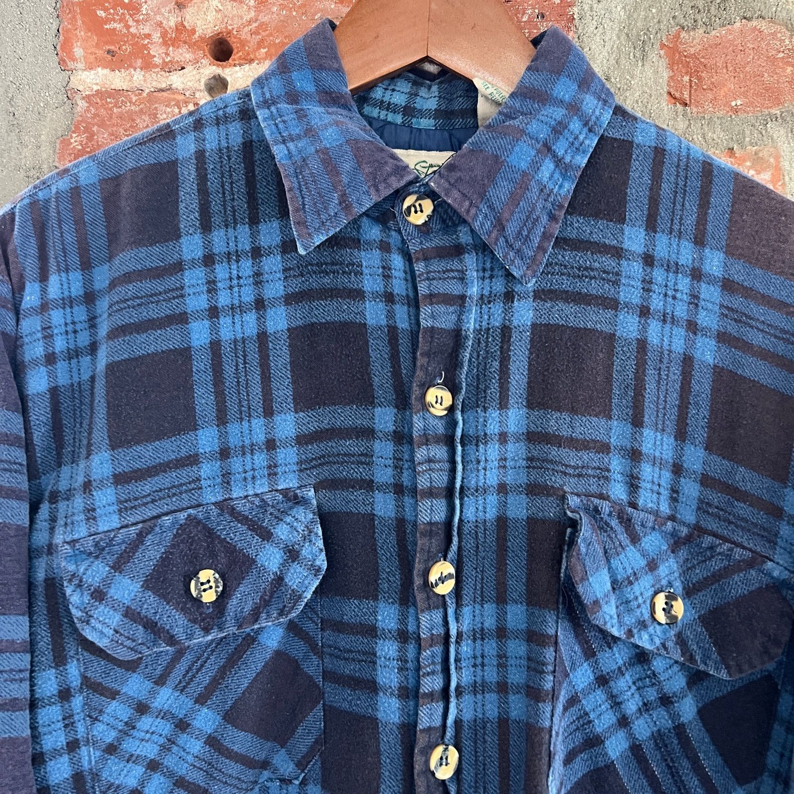 The Men's Store VTG Insulated Flannel Men's Shirt Jacket L 23x28 Size US L / EU 52-54 / 3 - 1 Thumbnail