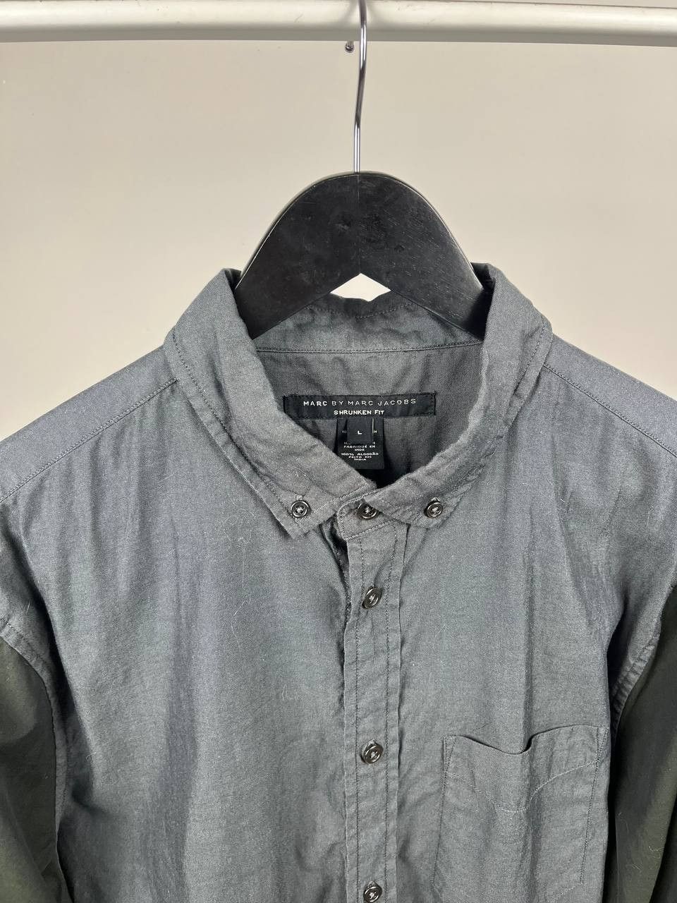 Marc by Marc Jacobs Marc By Marc Jacobs Gray Shirt Size L Size US L / EU 52-54 / 3 - 6 Thumbnail