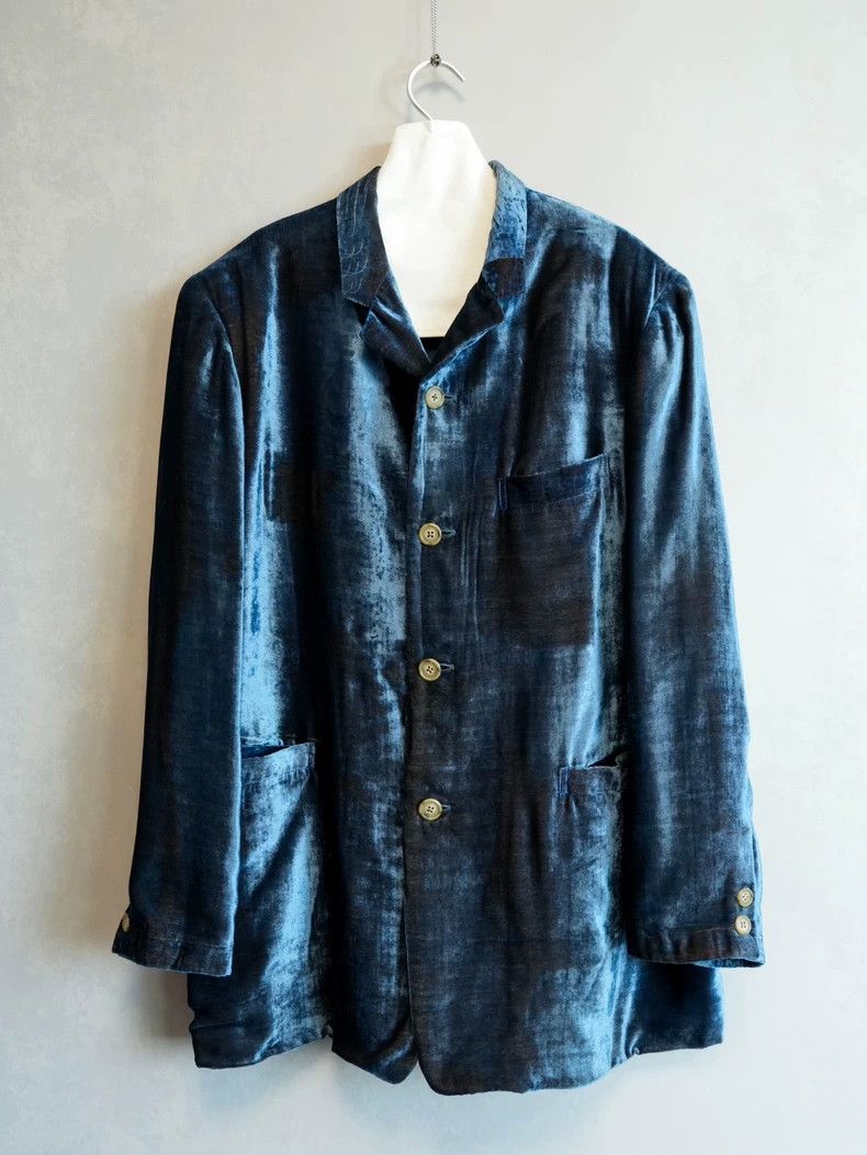 Yohji Yamamoto yohji yamamoto92SS Show Velvet Jacket 2503-Nextarrow Size US S / EU 44-46 / 1 - 1 Thumbnail
