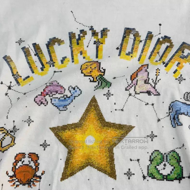Dior Dior White five-pointed star short sleeves Size XS / US 0-2 / IT 36-38 - 7 Thumbnail