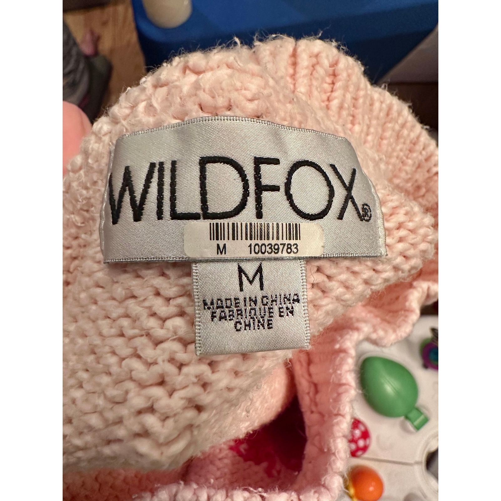 Wildfox WildFox 'First Kiss' Long Sleeve Frayed Cropped Sweater M Size M / US 6-8 / IT 42-44 - 12 Thumbnail