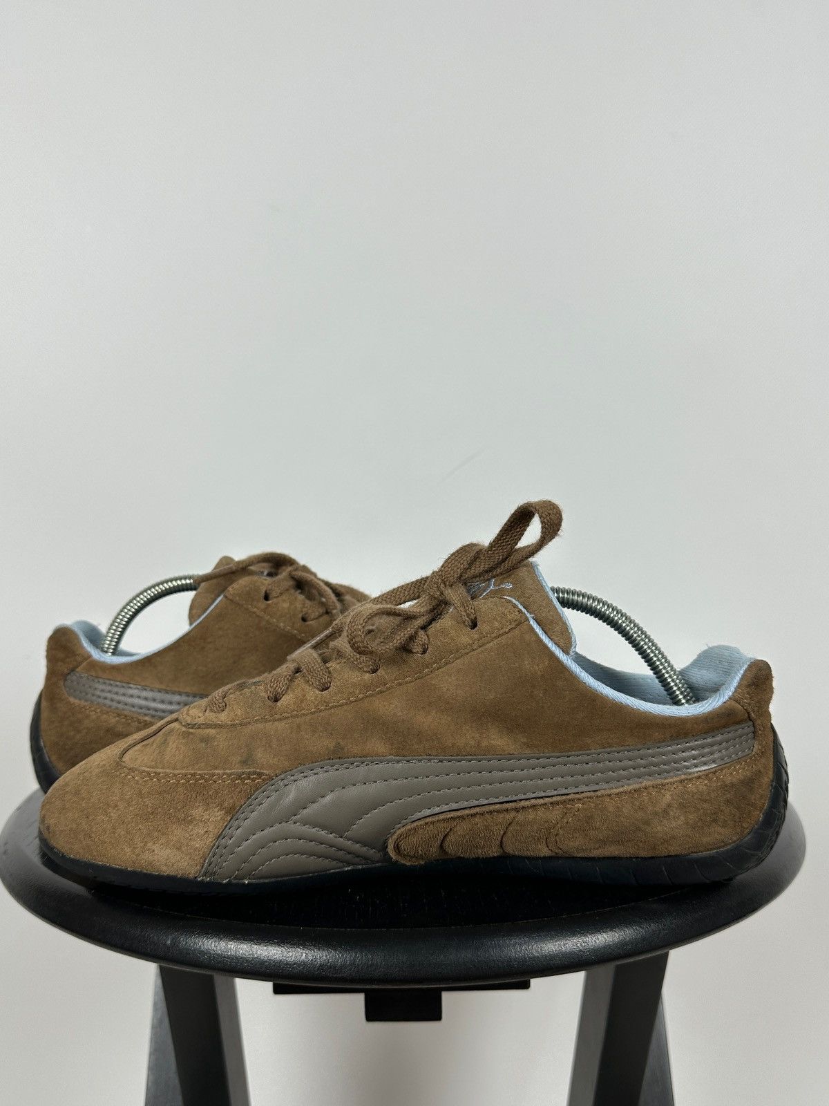 Puma Vintage Puma Speedcat Brown Suede/Leather Y2K Sneakers Size US 8 / IT 38 - 10 Thumbnail