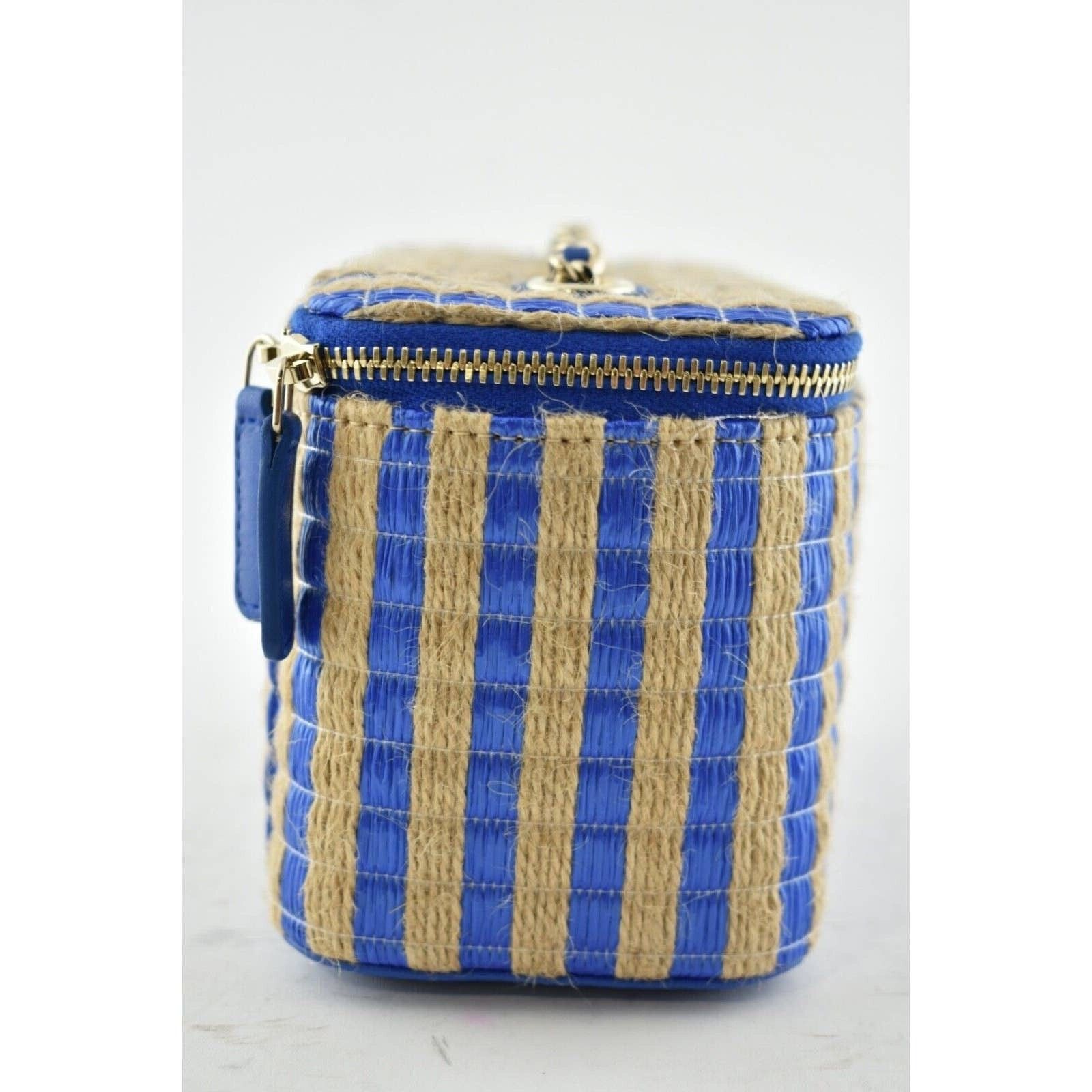 Chanel Chanel Raffia Small Vanity With Chain Shoulder Crossbody Bag Size ONE SIZE - 5 Thumbnail