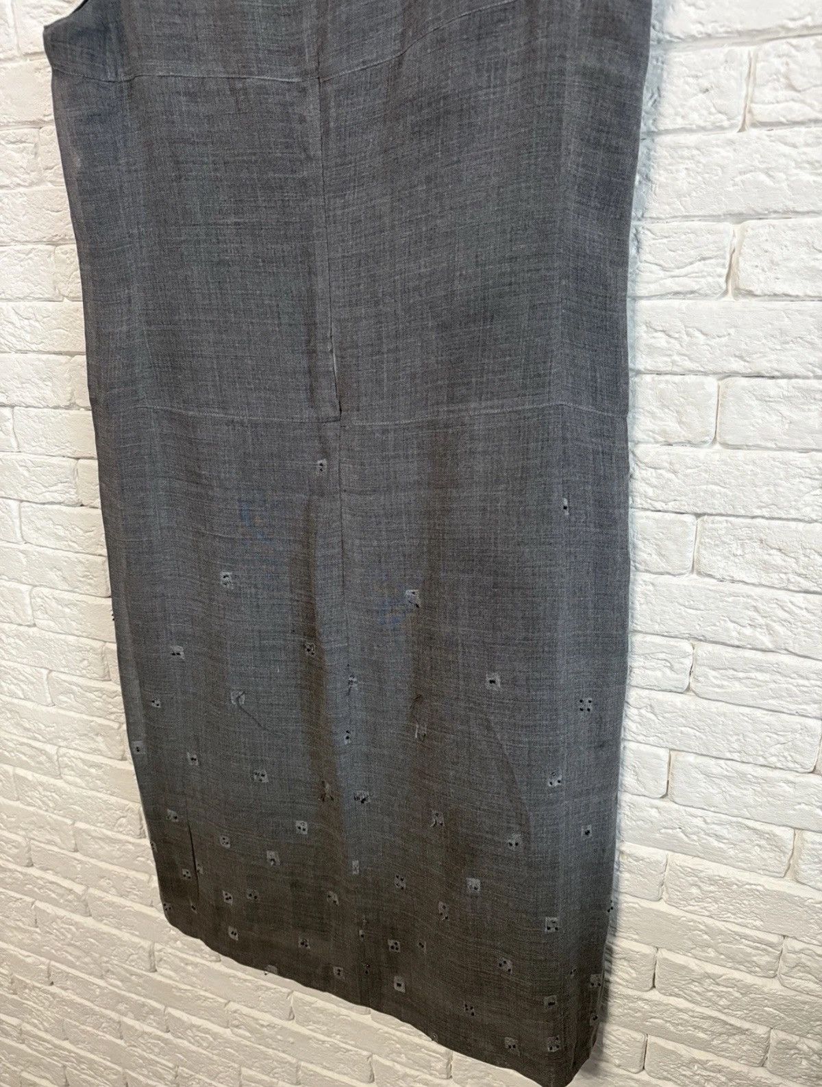 Valentino Vintage Valentino Miss V Midi Dress Ringstones Sz 48 L Size L / US 10 / IT 46 - 8 Thumbnail