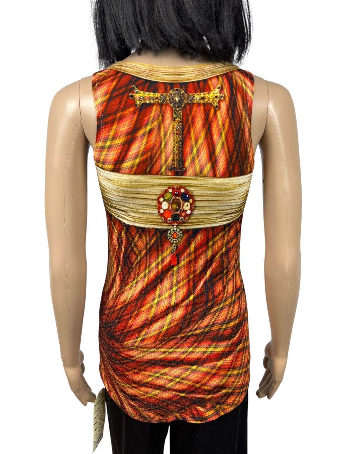 Other Tarun Tahiliani Printed Slip Top Emblished Viscose size S Size S / US 4 / IT 40 - 11 Thumbnail