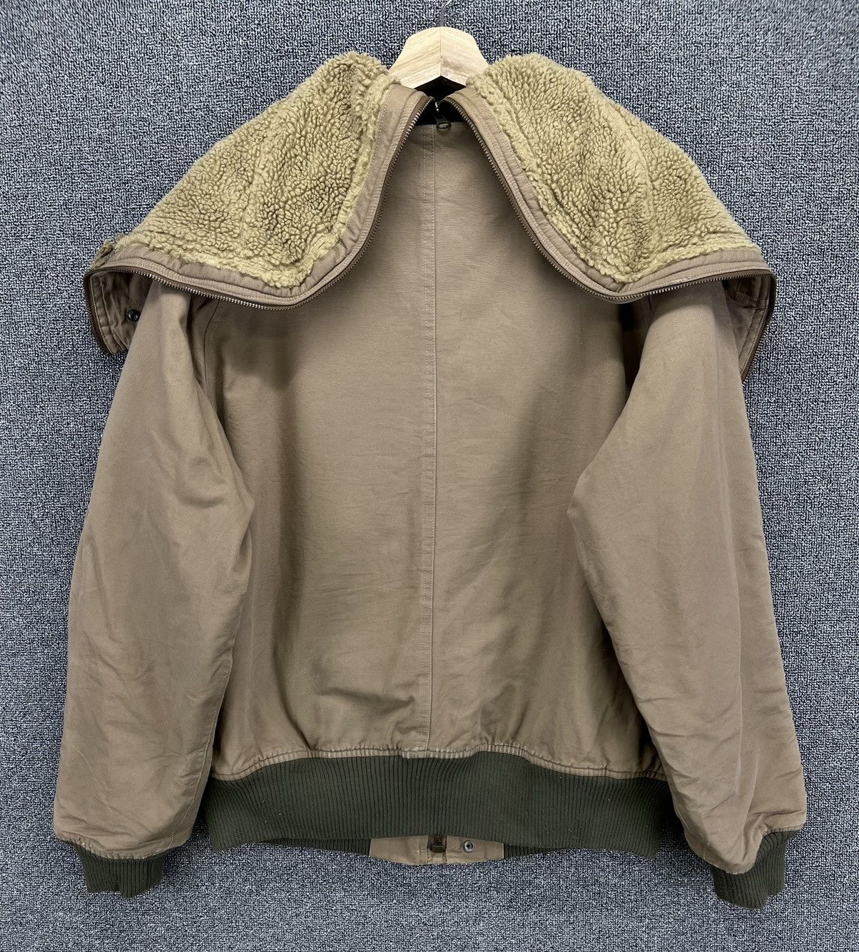 Avirex Vintage Avirex Extreme Cold Weather Fur Hoodie Bomber Jacket Size US M / EU 48-50 / 2 - 10 Thumbnail