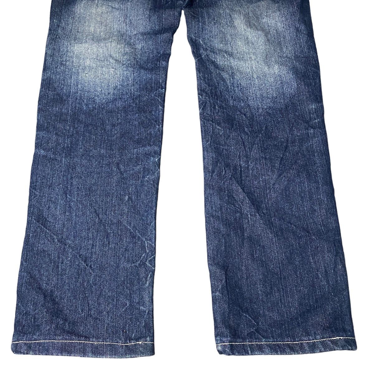 If Six Was Nine Flared Jeans Washed Skull Laced Japanese Size US 27 - 6 Thumbnail