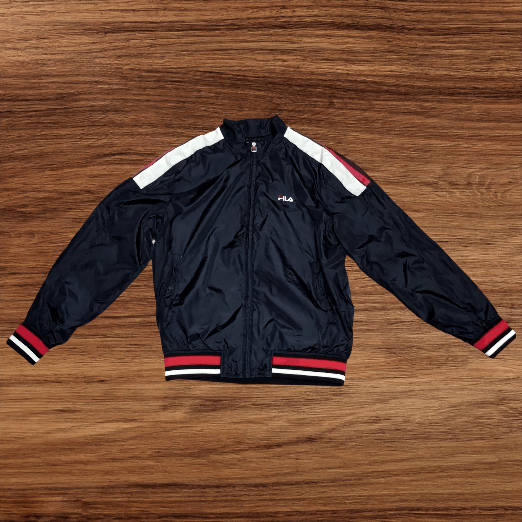 Fila Vintage Fila Windbreaker Jacket Size US L / EU 52-54 / 3 - 1 Thumbnail