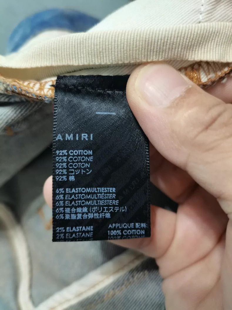 Amiri Amiri Men's ripped tight jeans 2501-Nextarrow Size US 33 - 6 Thumbnail