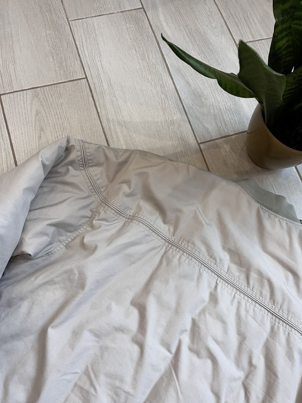 Alpha Industries × Vintage Vintage Bomber Jacket Grey Oversize Falls Creek minimalistic Size US XXL / EU 58 / 5 - 13 Thumbnail
