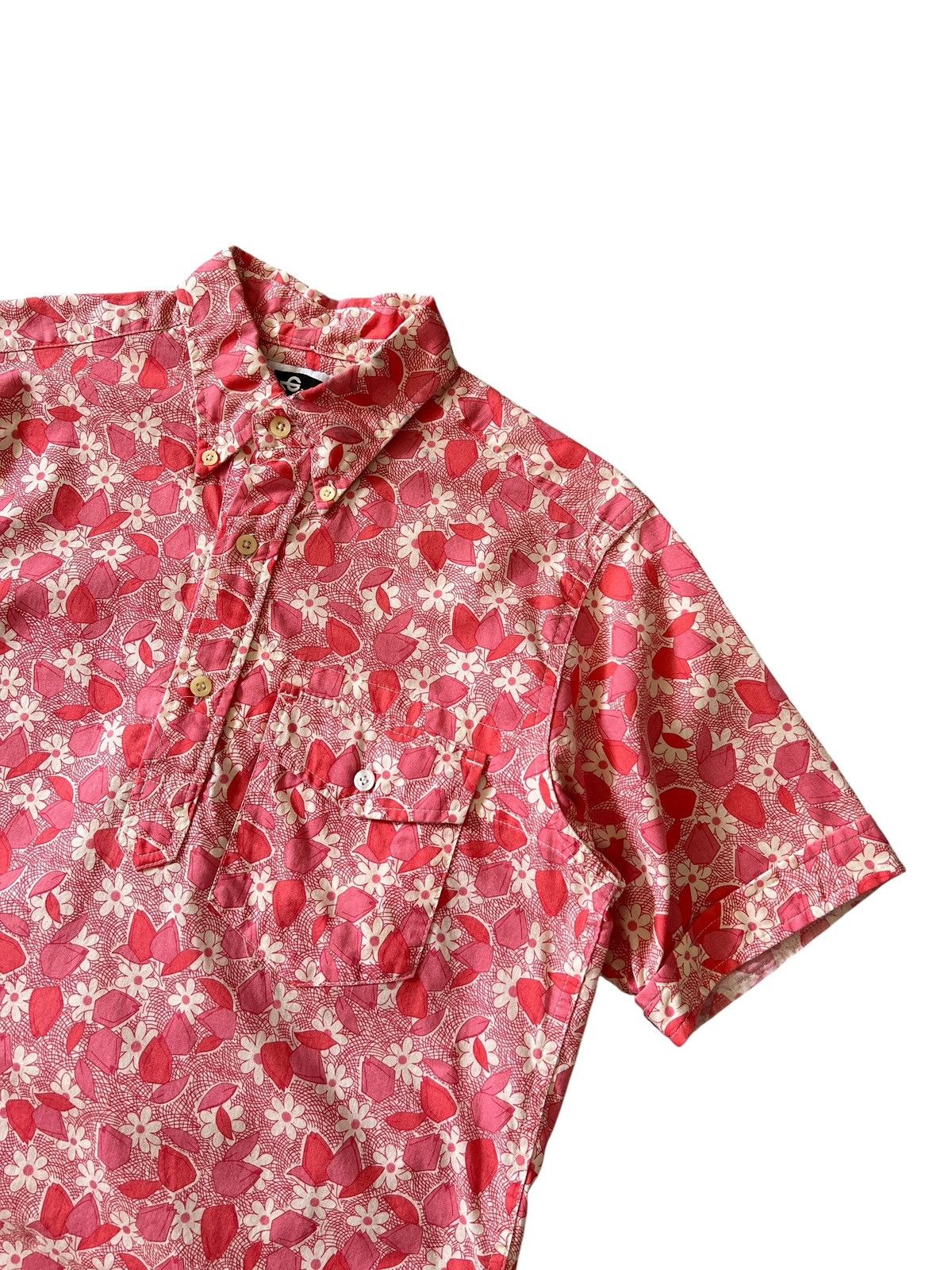 Engineered Garments Engineered Garments Floral Motif Popover Button Down Shirt Size US S / EU 44-46 / 1 - 2 Thumbnail