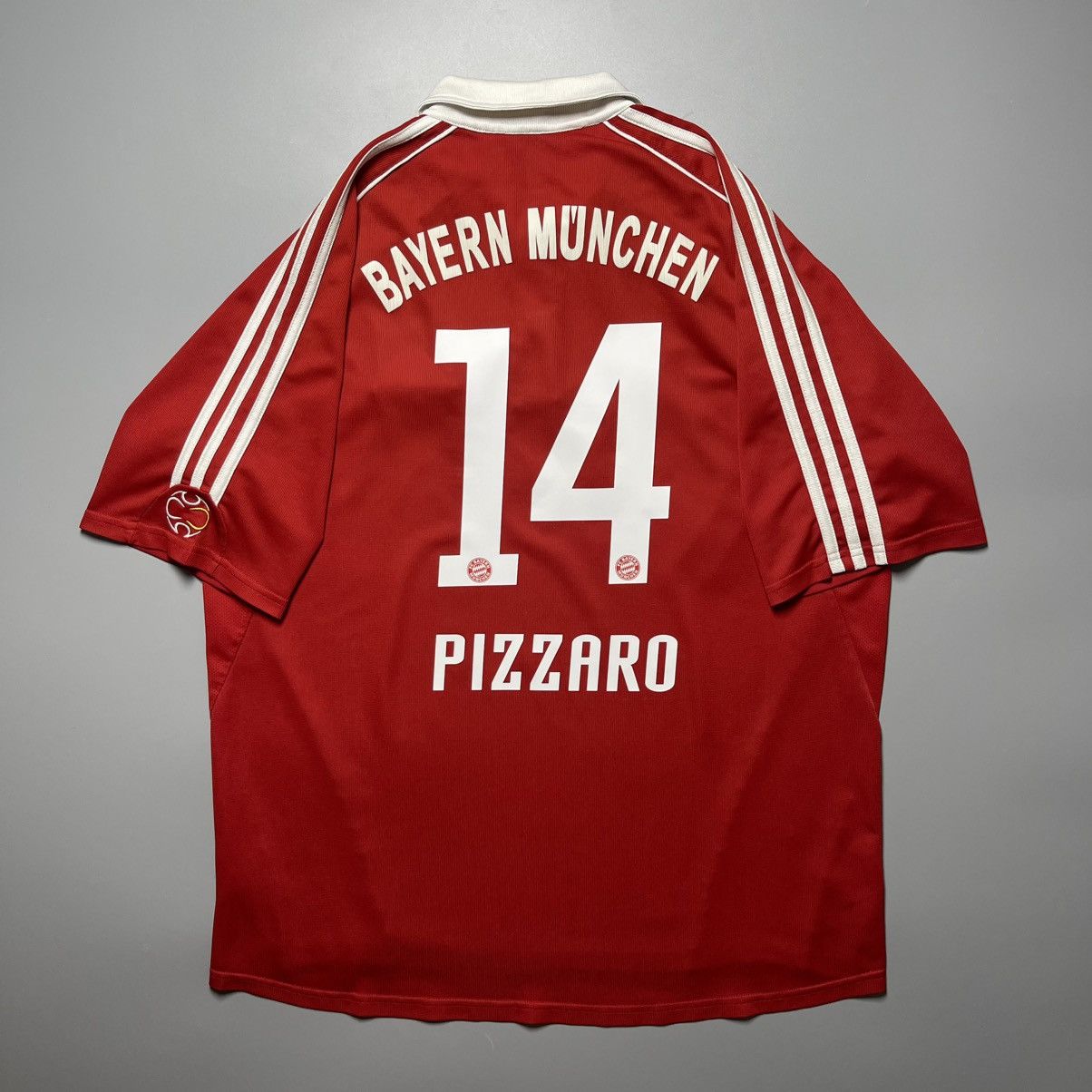 Vintage BAYERN ADIDAS 2006/2007 FOOTBALL HOME JERSEY #14 PIZZARO Size US XL / EU 56 / 4 - 1 Thumbnail