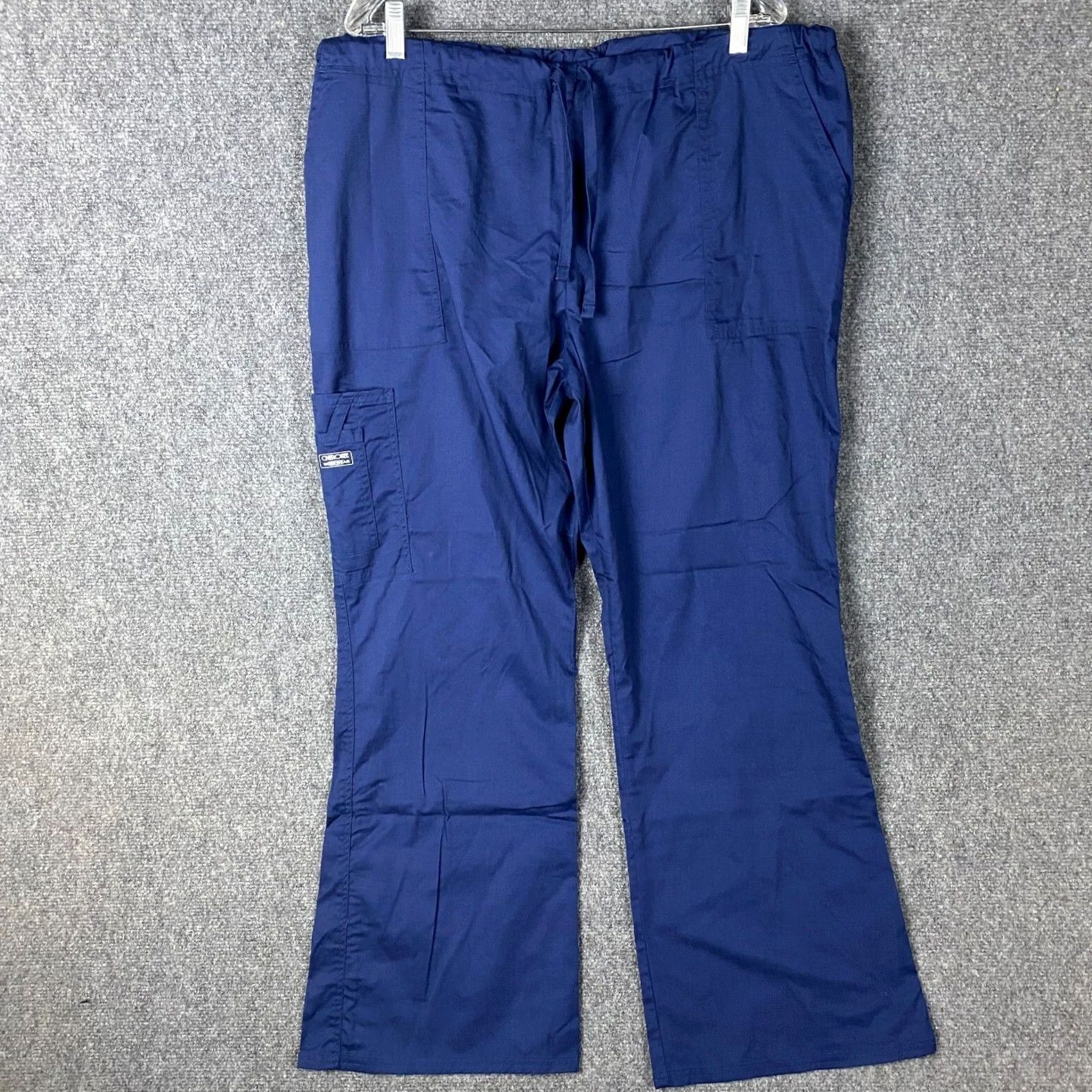 Cherokee VINTAGE Cherokee Scrubs Bottoms Men's XL Cotton Blend Adults Workwear Blue Solid 2520s-? Size US 36 / EU 52 - 2 Thumbnail