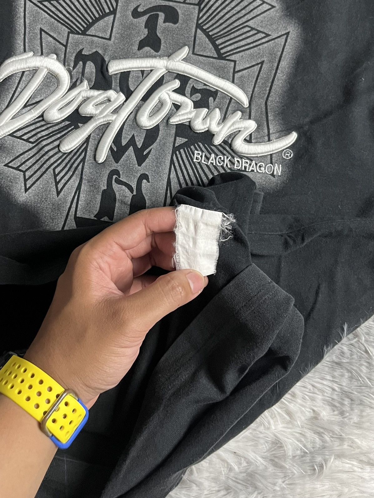 Dogtown Vintage DogTown Black Dragon Embroidered Logo Long Sleeve Size US L / EU 52-54 / 3 - 8 Thumbnail