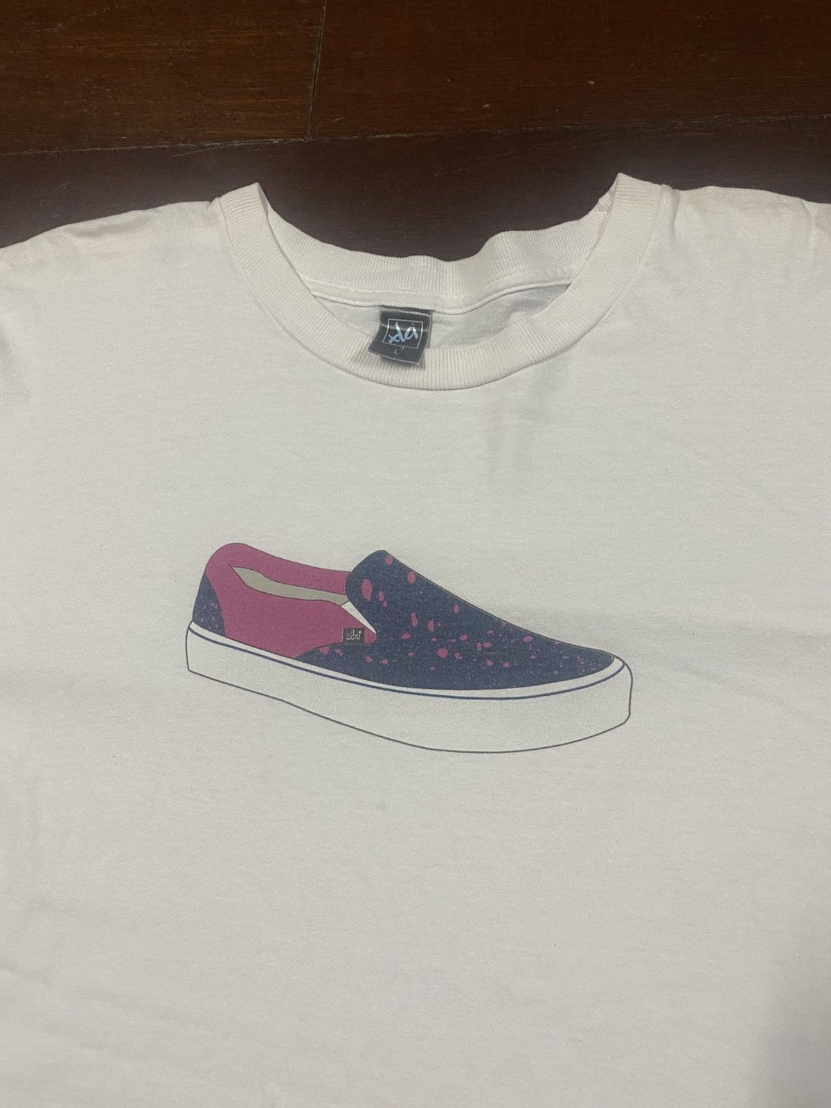 Xlarge Vintage XLARGE shoe Tee streetwear skate gang Size US L / EU 52-54 / 3 - 3 Thumbnail