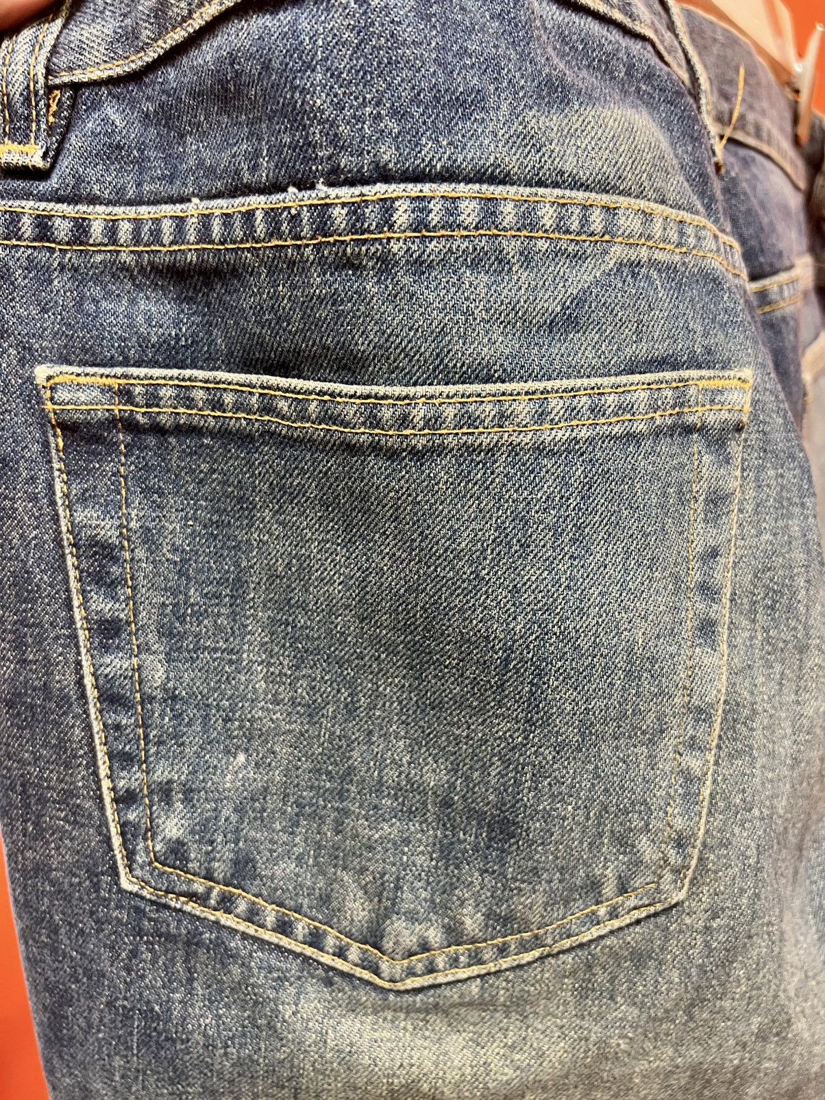 Helmut Lang HELMUT LANG ARCHIVE dirty oiled jeans, size 42 Size US 42 / EU 58 - 6 Thumbnail